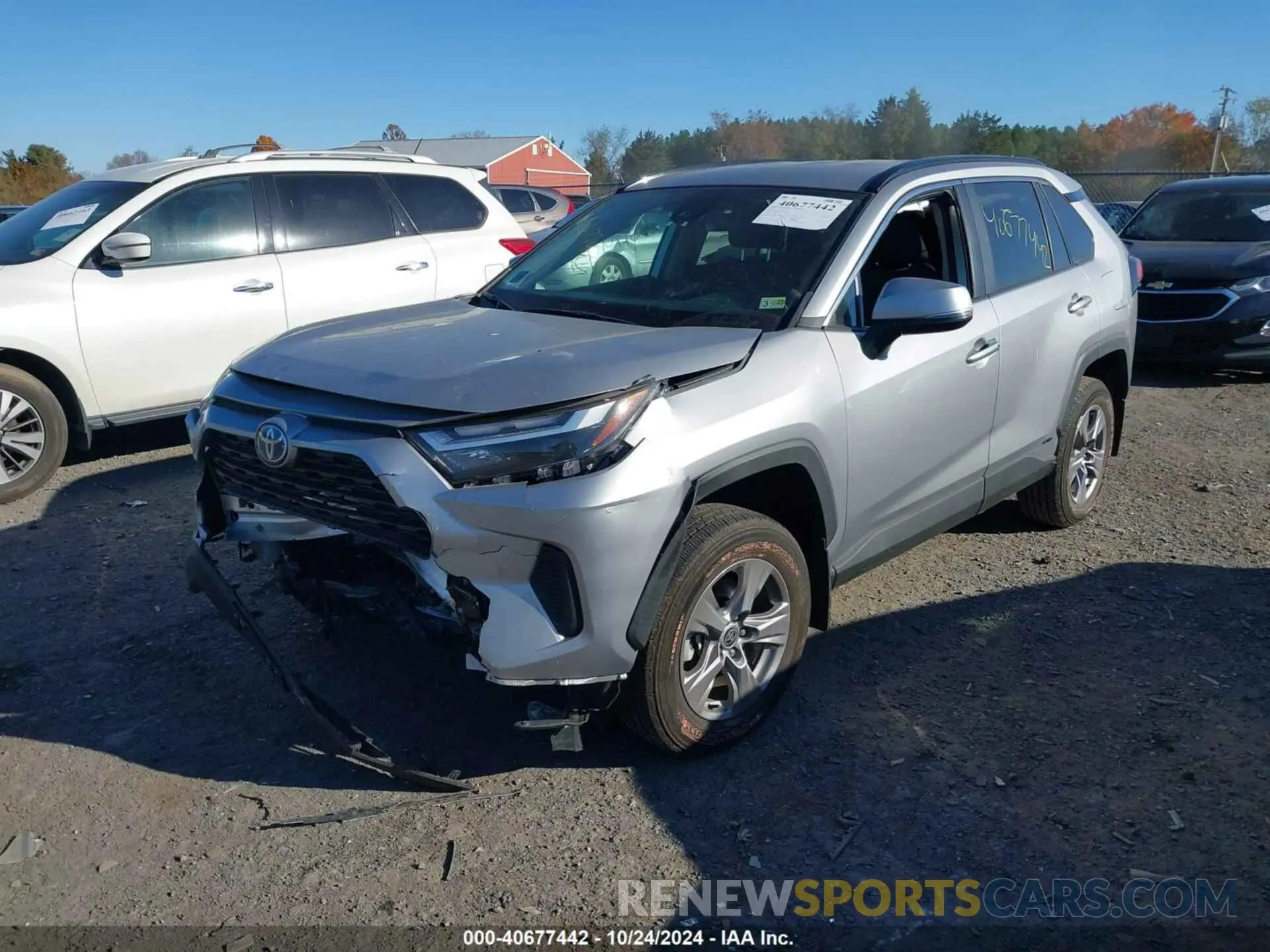 2 Photograph of a damaged car 4T3RWRFV3NU059446 TOYOTA RAV4 HYBRID 2022