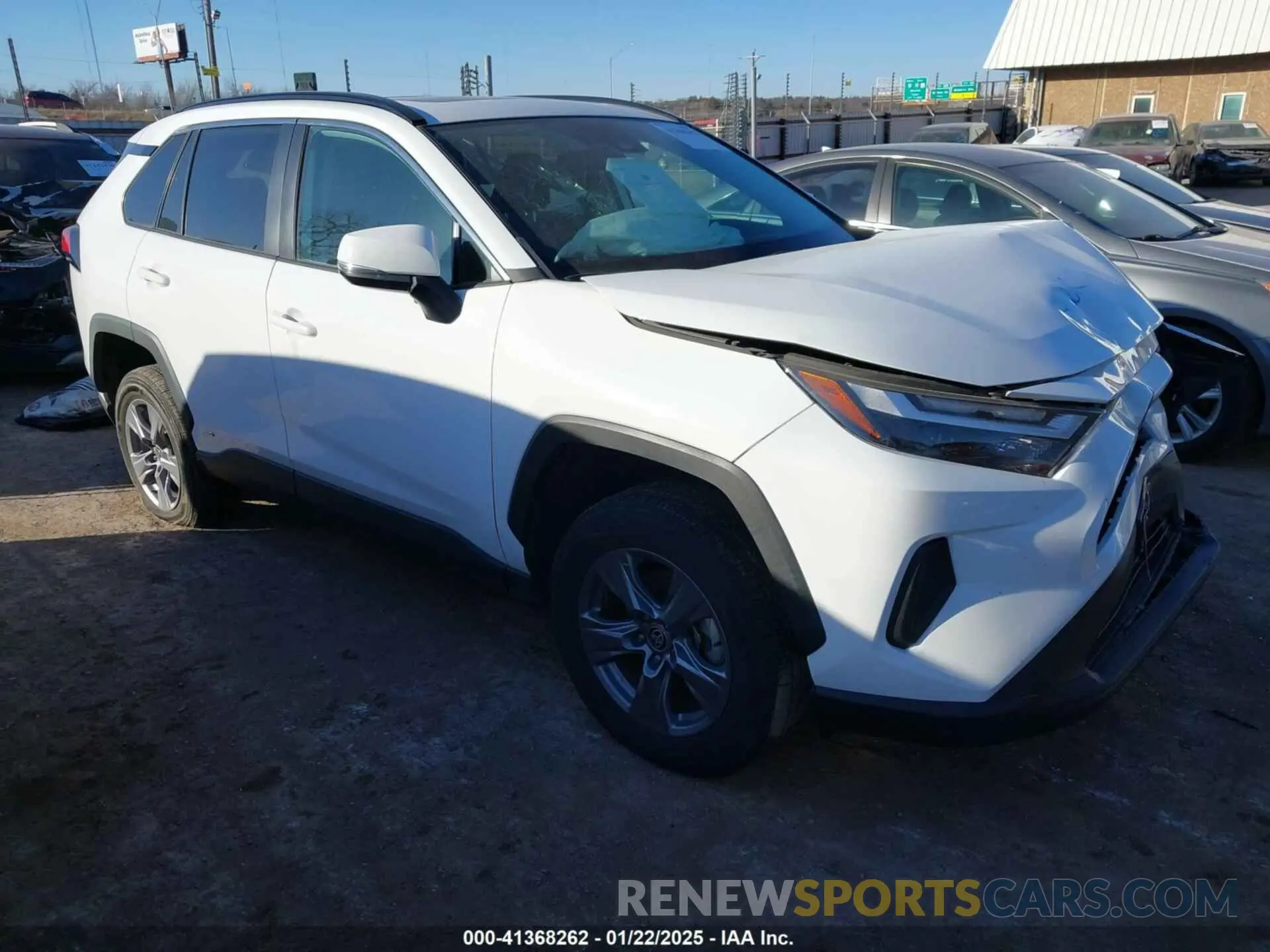 1 Photograph of a damaged car 4T3RWRFV4NU059150 TOYOTA RAV4 HYBRID 2022