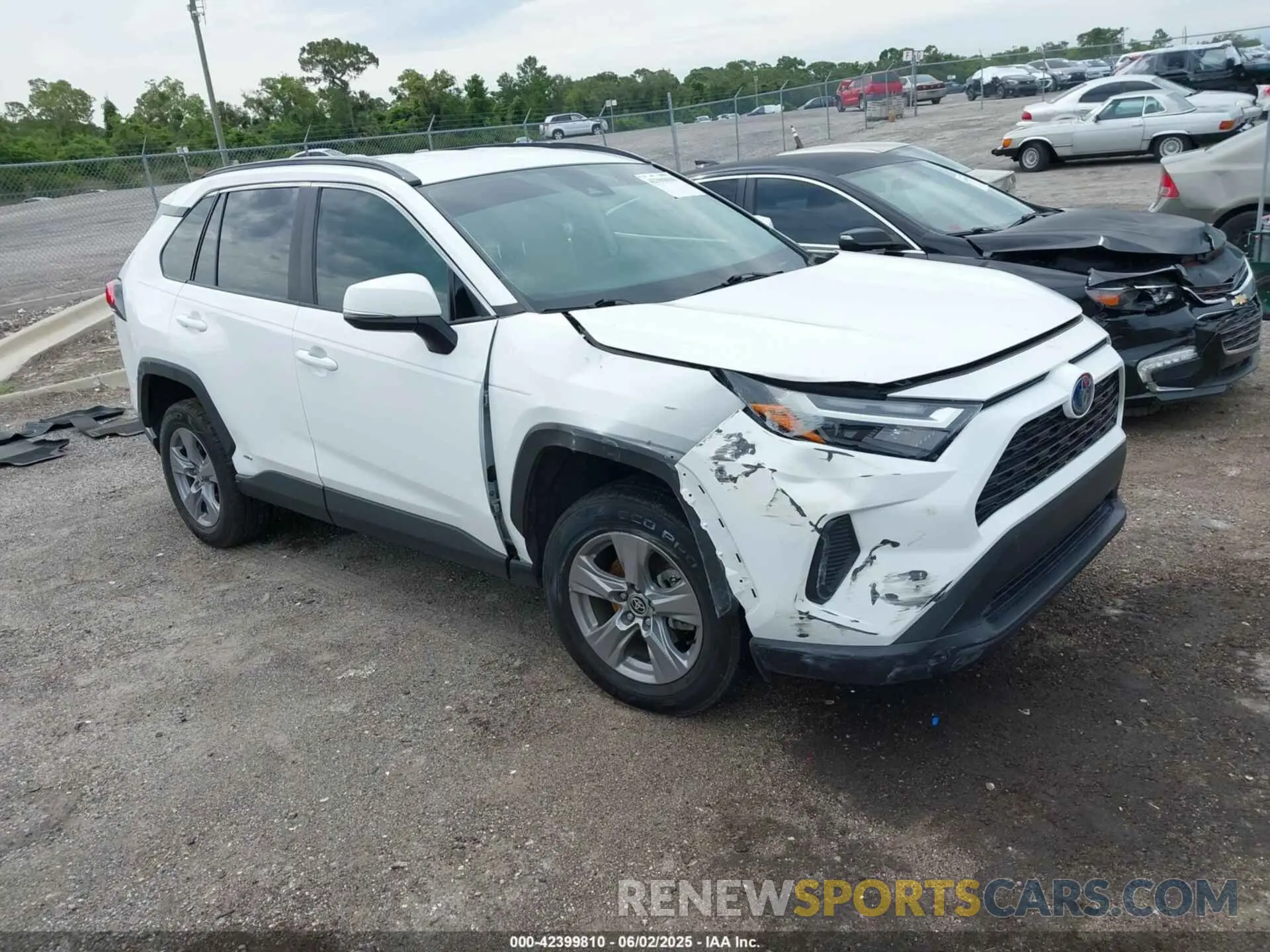 1 Photograph of a damaged car 4T3RWRFV4NU080211 TOYOTA RAV4 HYBRID 2022