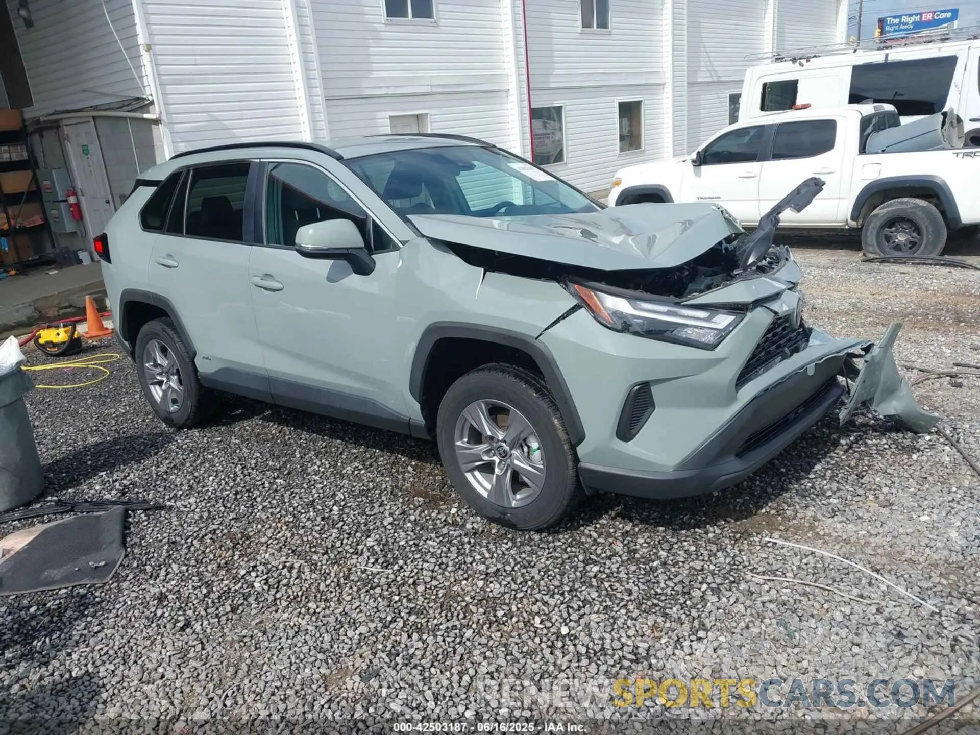 1 Photograph of a damaged car 4T3RWRFV5NU051932 TOYOTA RAV4 HYBRID 2022