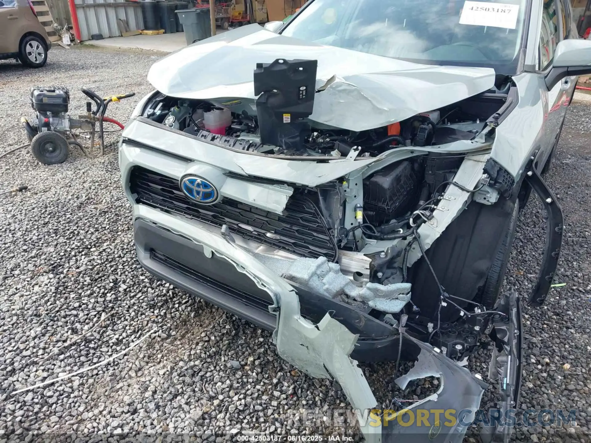 6 Photograph of a damaged car 4T3RWRFV5NU051932 TOYOTA RAV4 HYBRID 2022