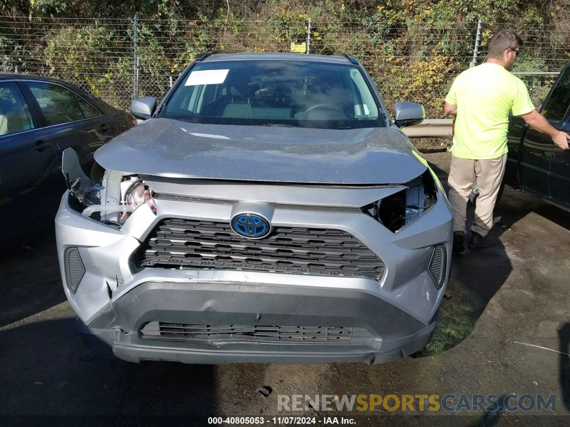 6 Photograph of a damaged car 4T3RWRFV5NU075034 TOYOTA RAV4 HYBRID 2022