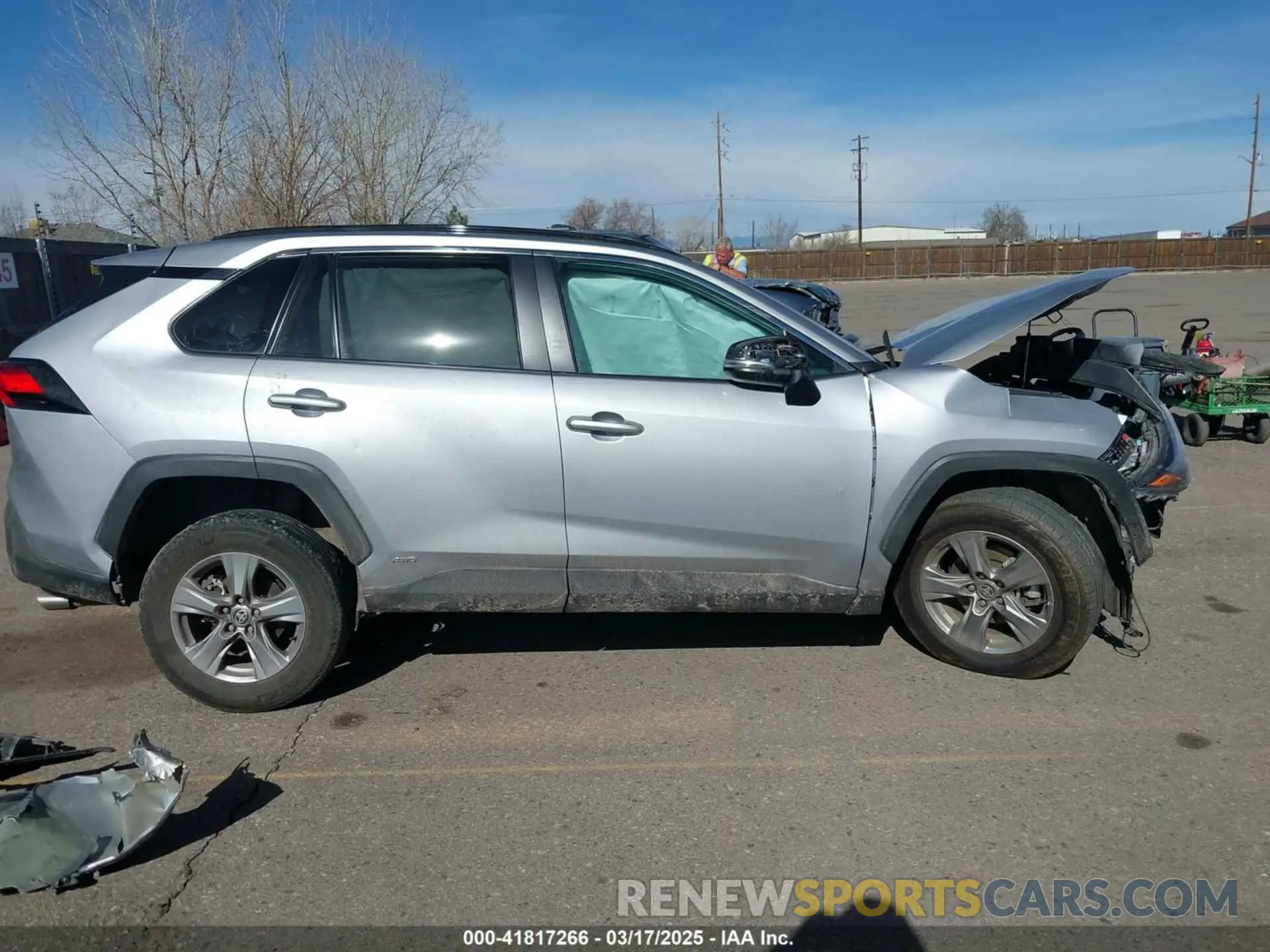 13 Photograph of a damaged car 4T3RWRFV5NU075549 TOYOTA RAV4 HYBRID 2022