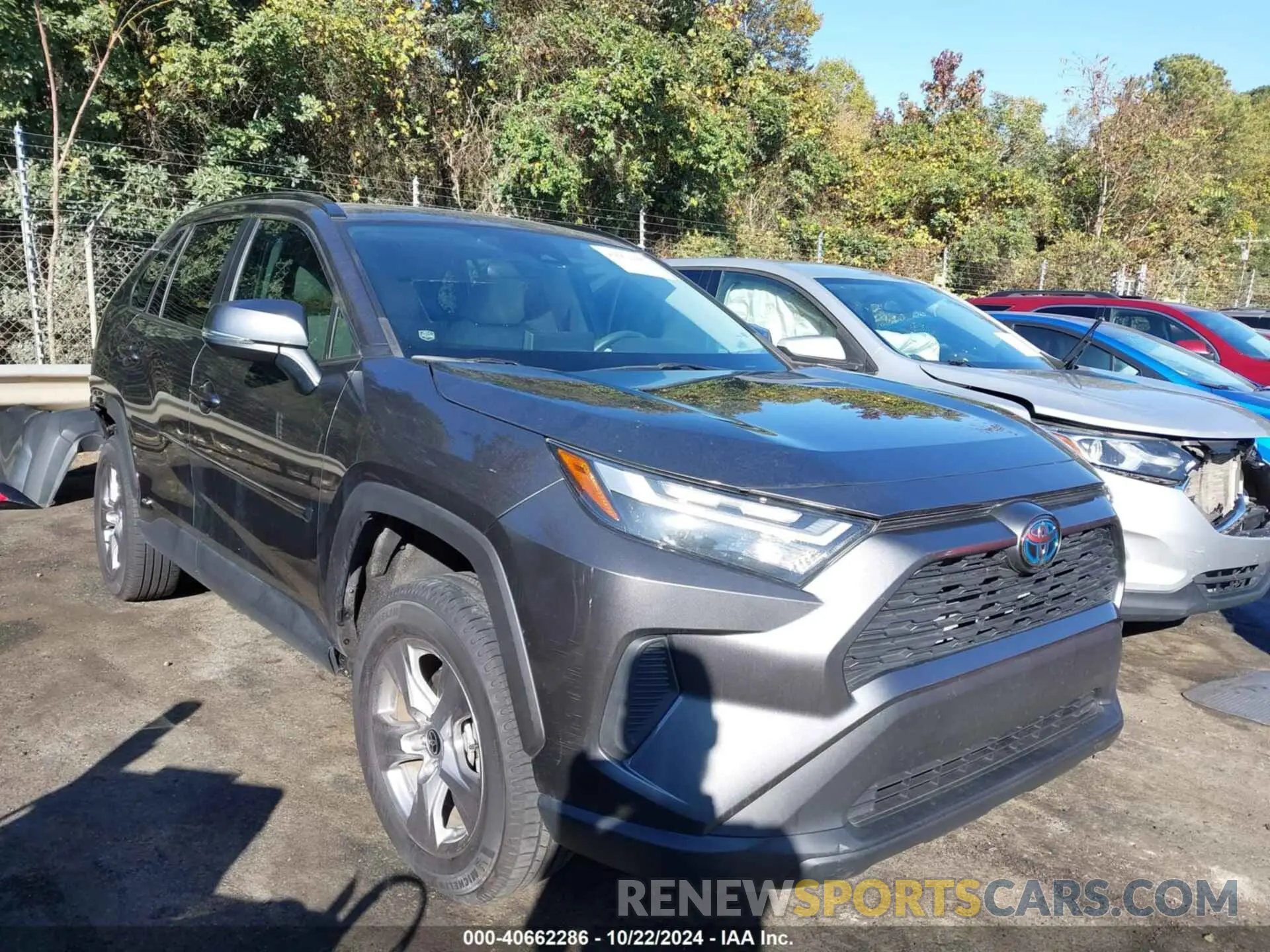 1 Photograph of a damaged car 4T3RWRFV6NU050160 TOYOTA RAV4 HYBRID 2022