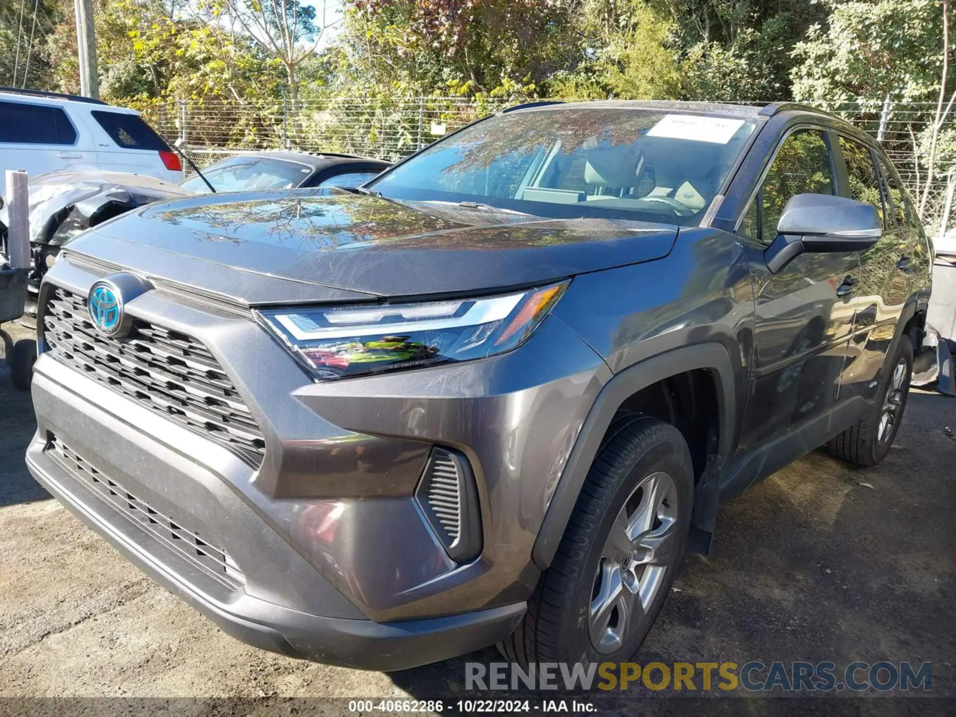 2 Photograph of a damaged car 4T3RWRFV6NU050160 TOYOTA RAV4 HYBRID 2022