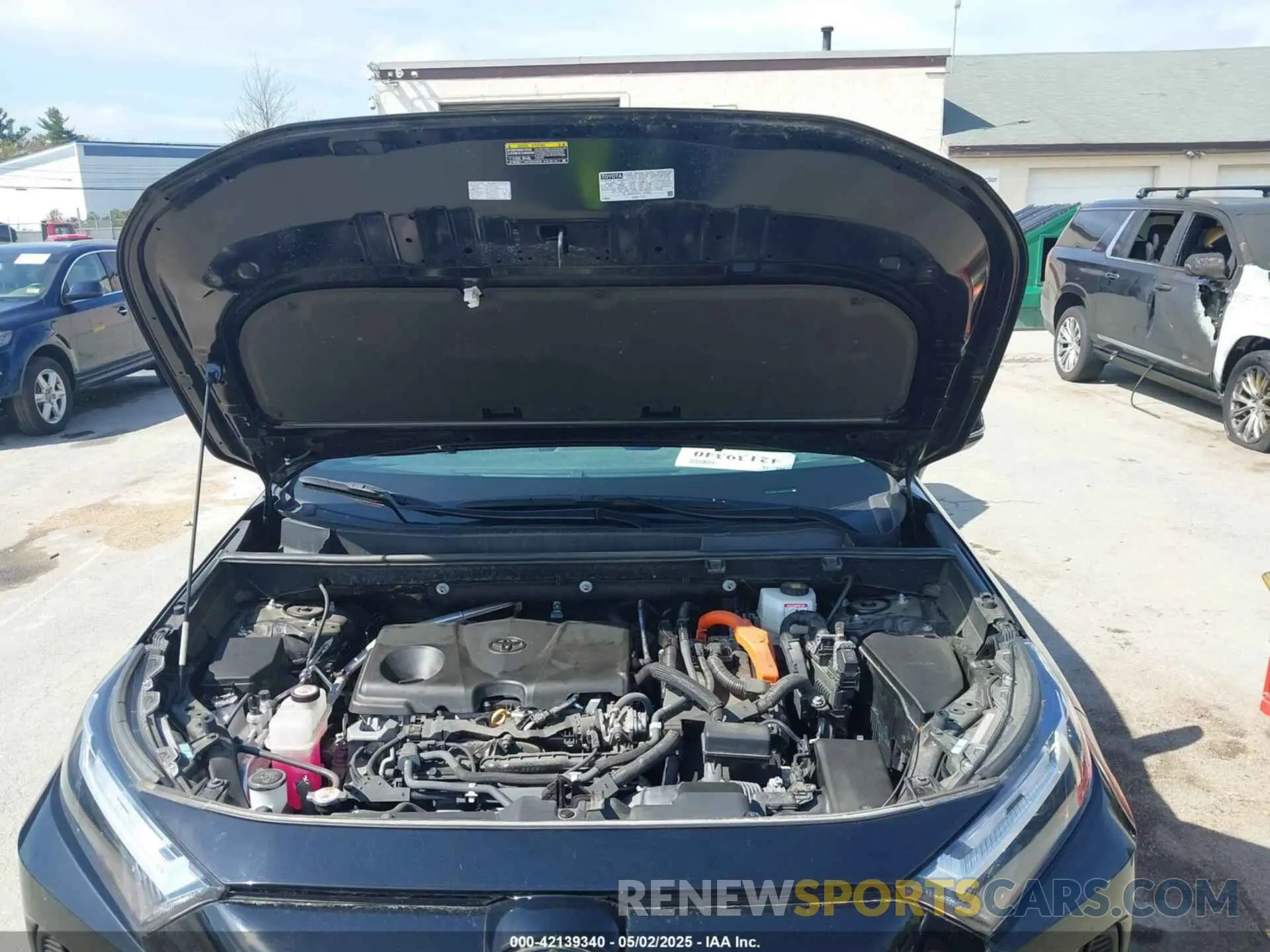 10 Photograph of a damaged car 4T3RWRFV6NU055777 TOYOTA RAV4 HYBRID 2022