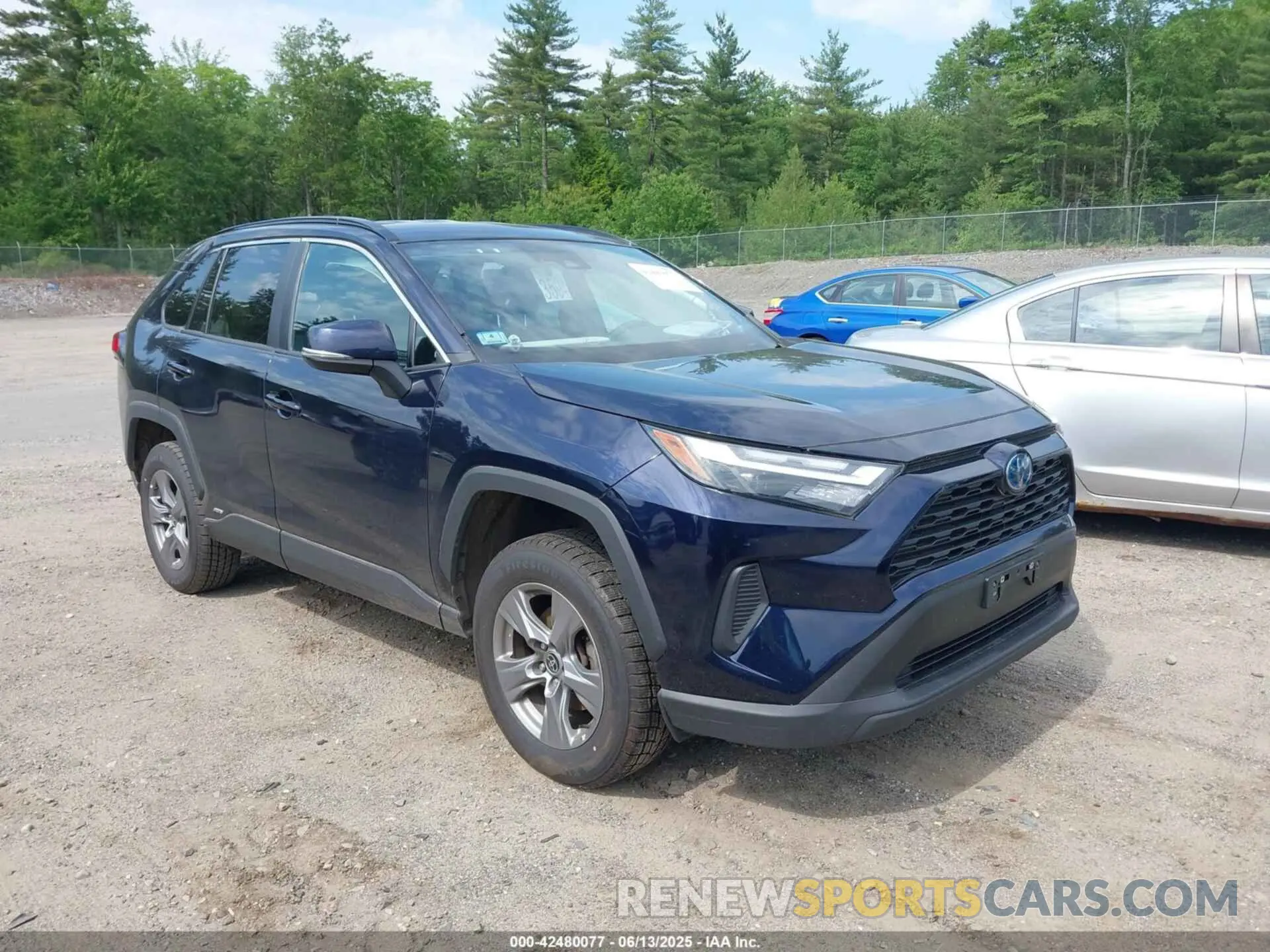 1 Photograph of a damaged car 4T3RWRFV7NU057201 TOYOTA RAV4 HYBRID 2022