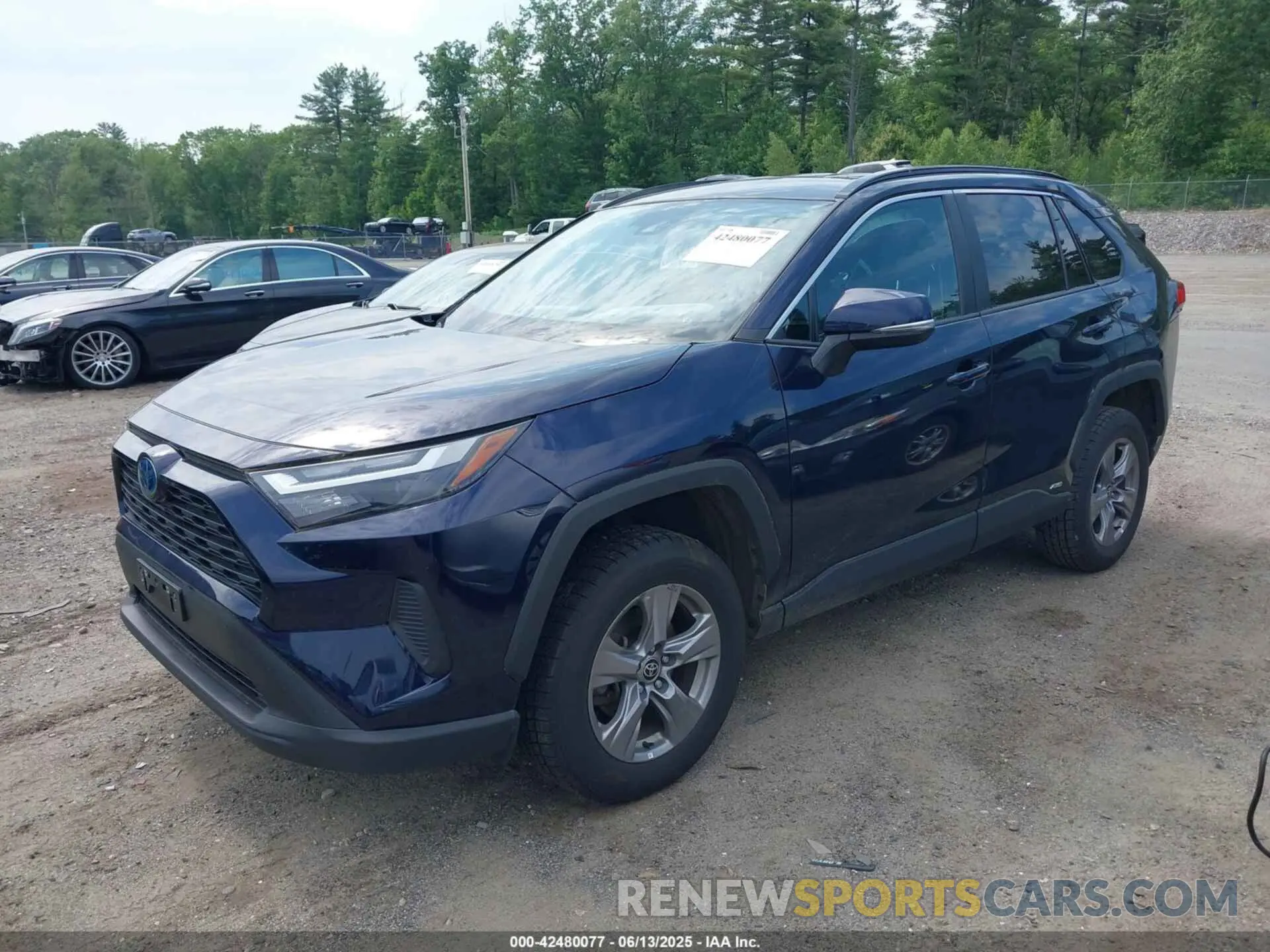 2 Photograph of a damaged car 4T3RWRFV7NU057201 TOYOTA RAV4 HYBRID 2022