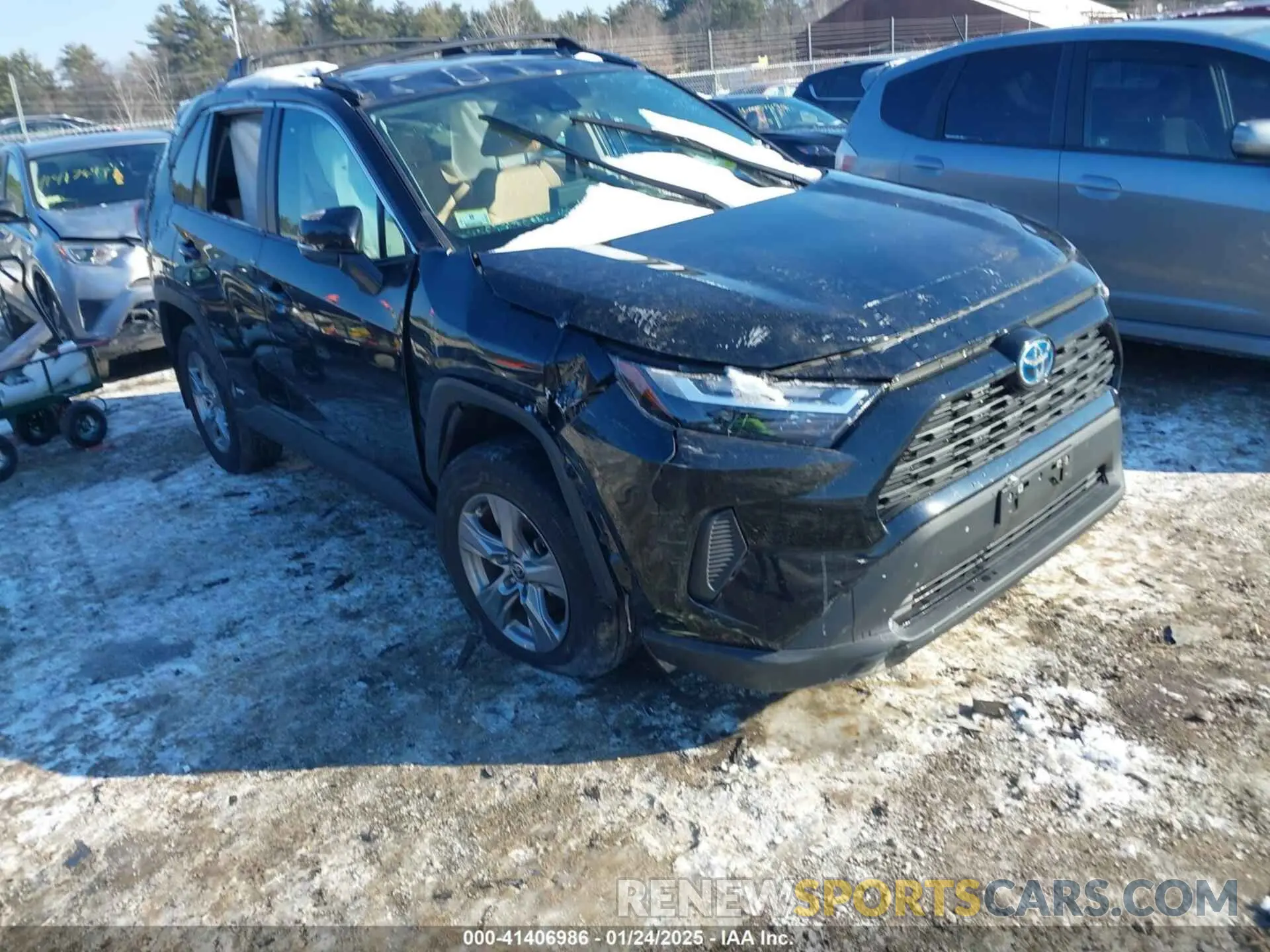 1 Photograph of a damaged car 4T3RWRFV7NU072863 TOYOTA RAV4 HYBRID 2022