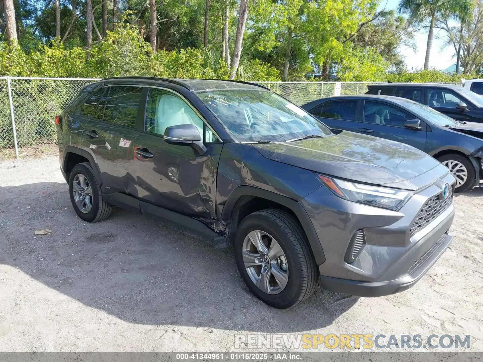 1 Photograph of a damaged car 4T3RWRFV8NU062309 TOYOTA RAV4 HYBRID 2022