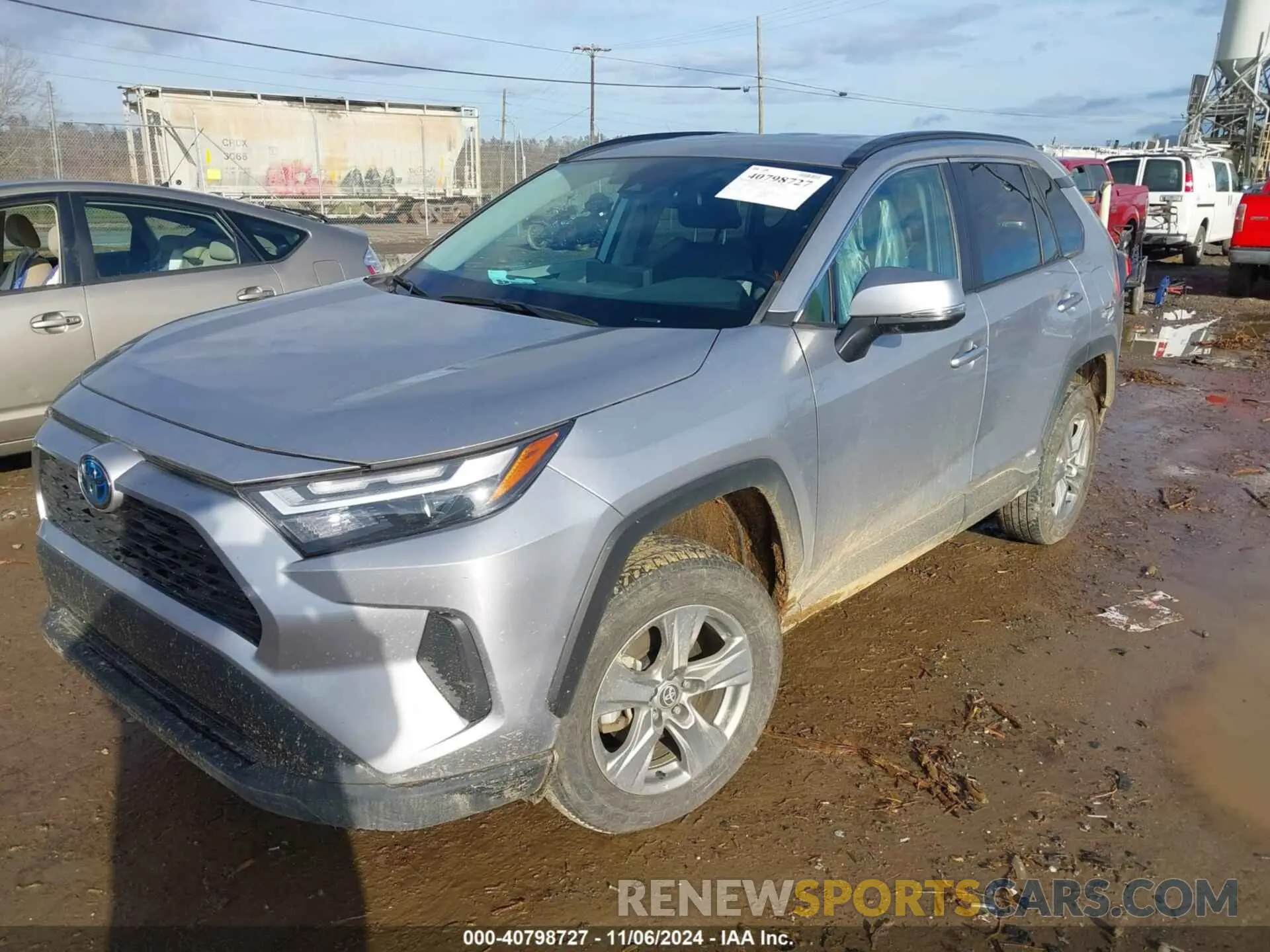 2 Photograph of a damaged car 4T3RWRFV8NU080647 TOYOTA RAV4 HYBRID 2022