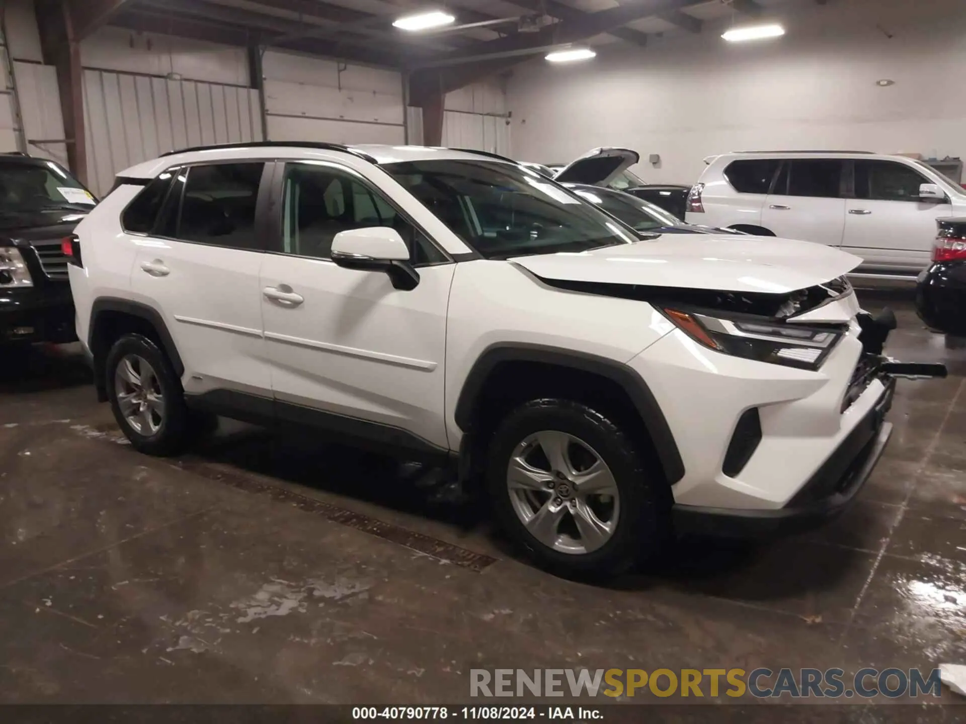1 Photograph of a damaged car 4T3RWRFV9NU053490 TOYOTA RAV4 HYBRID 2022