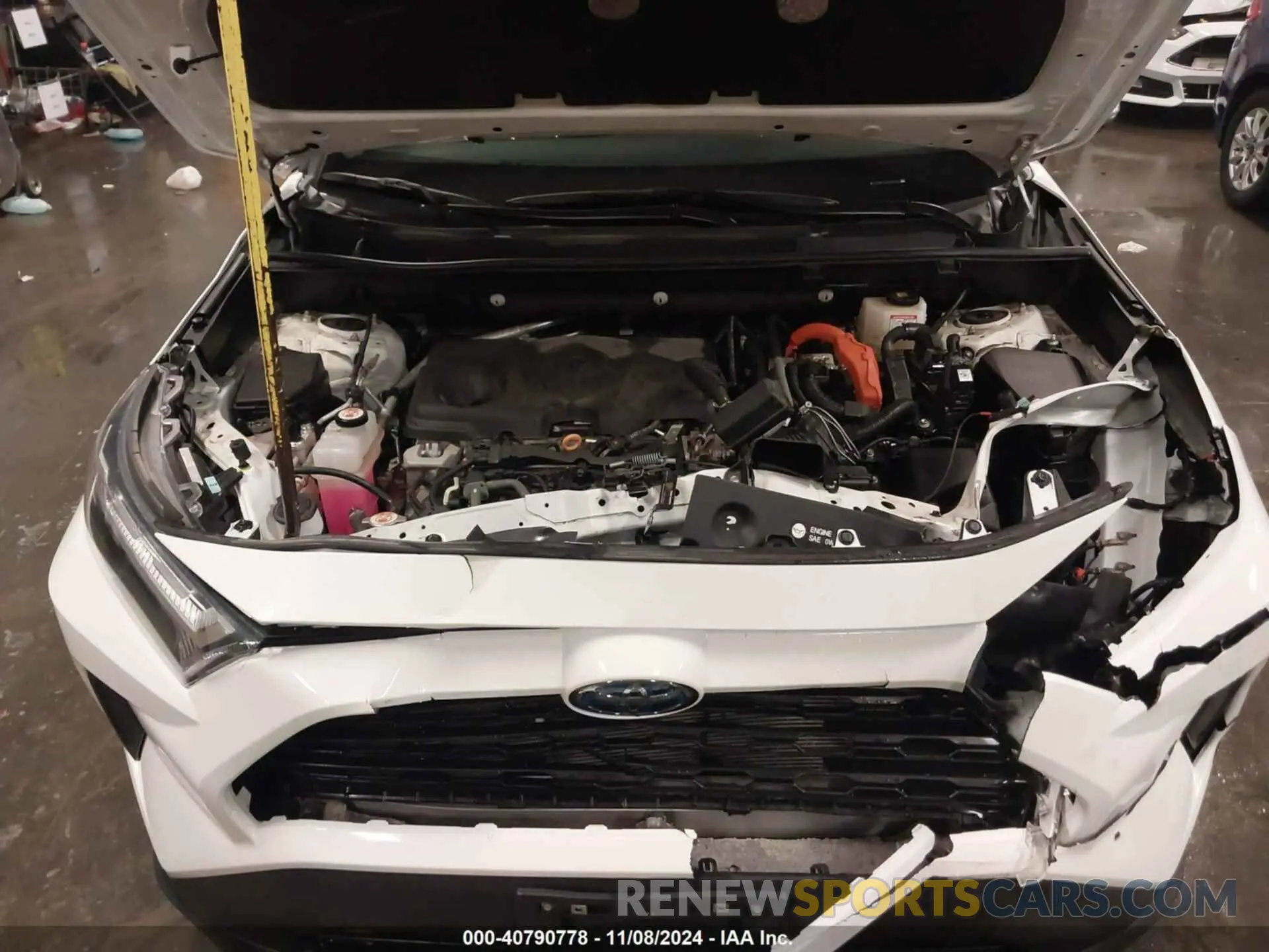 10 Photograph of a damaged car 4T3RWRFV9NU053490 TOYOTA RAV4 HYBRID 2022