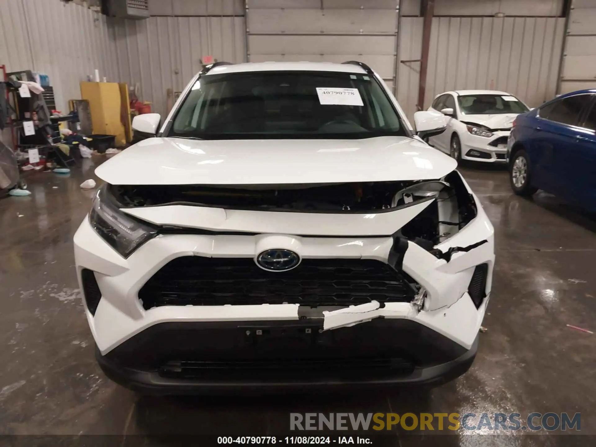 12 Photograph of a damaged car 4T3RWRFV9NU053490 TOYOTA RAV4 HYBRID 2022