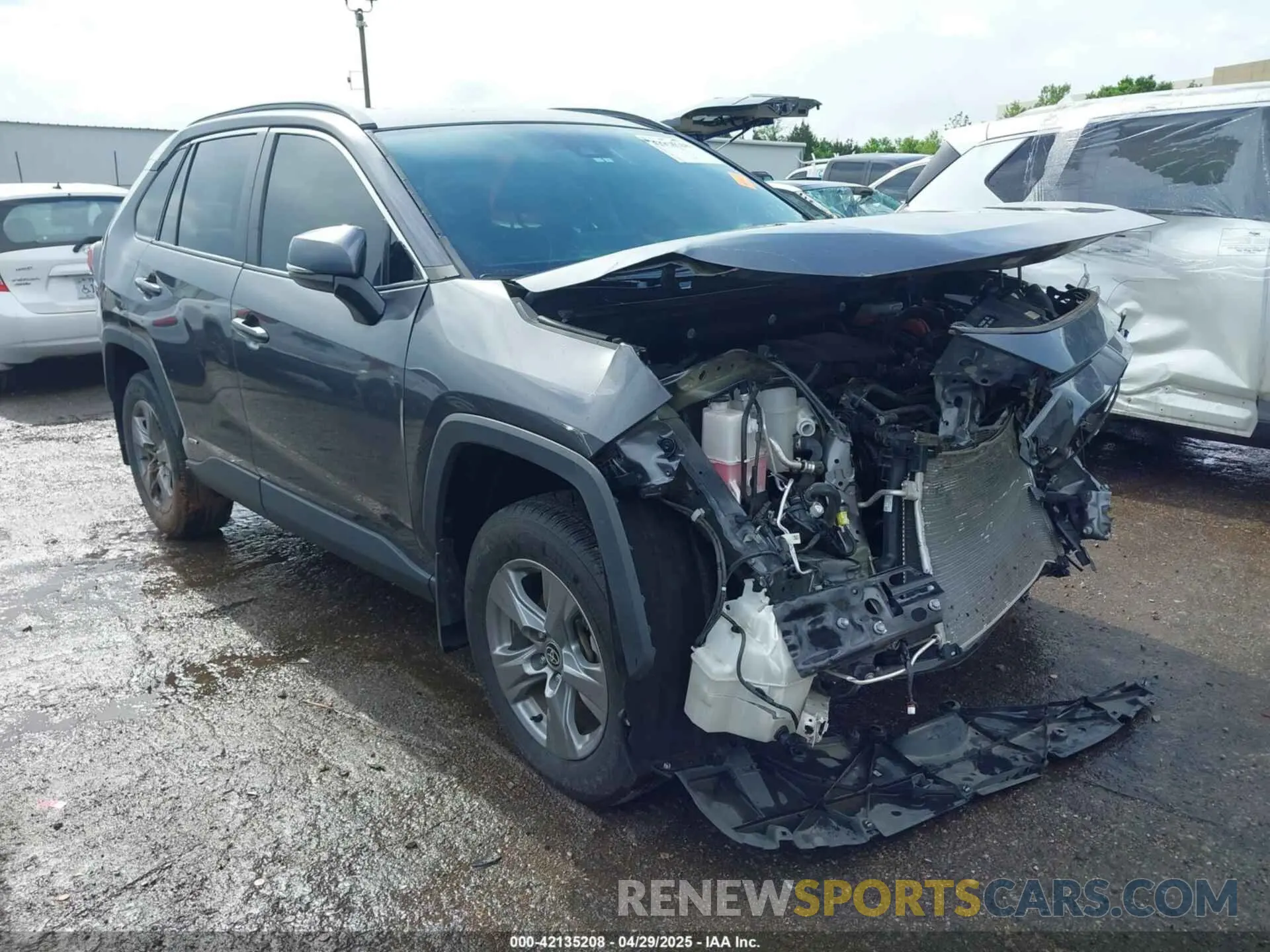 1 Photograph of a damaged car 4T3RWRFVXNU057564 TOYOTA RAV4 HYBRID 2022