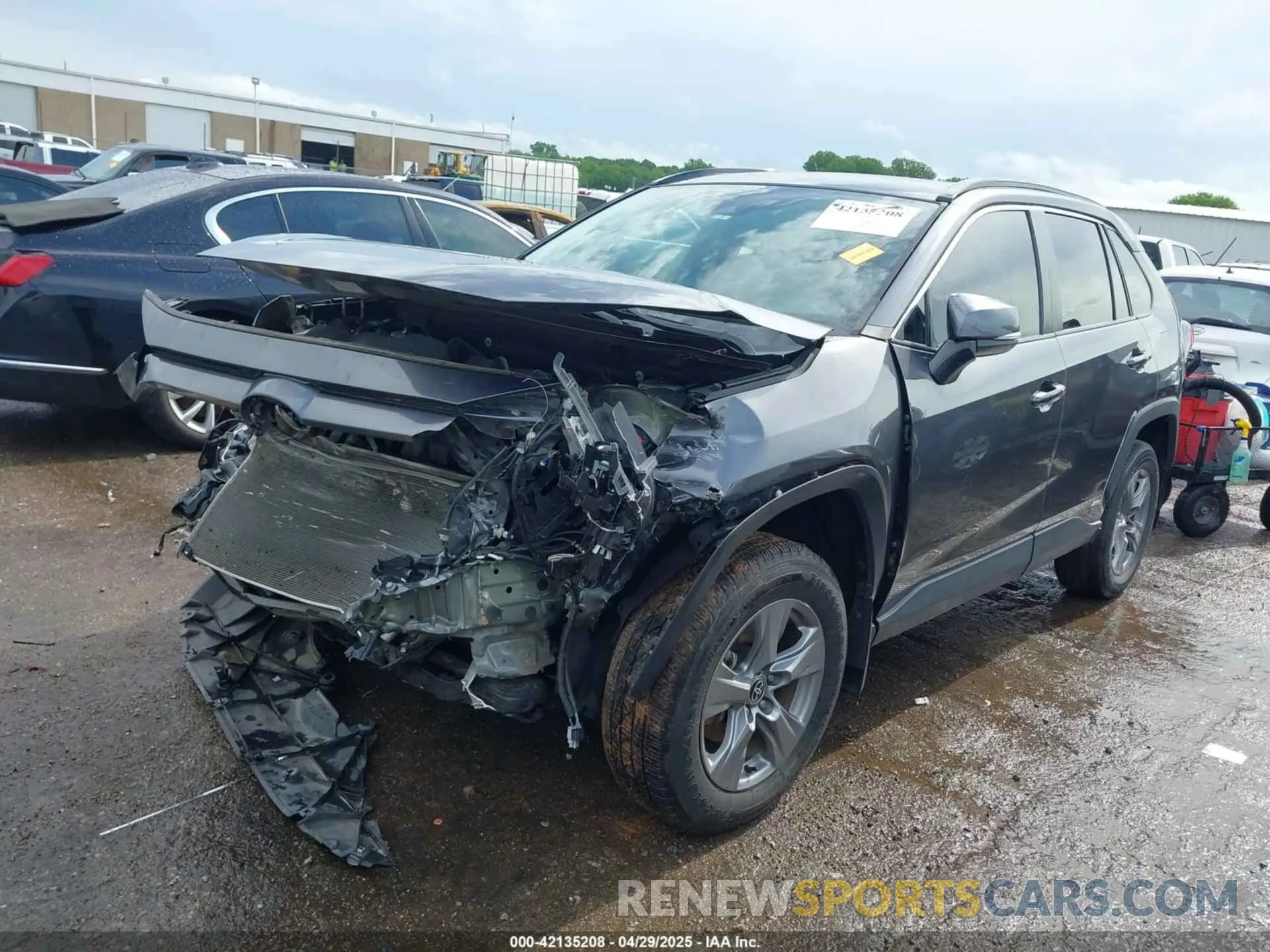 2 Photograph of a damaged car 4T3RWRFVXNU057564 TOYOTA RAV4 HYBRID 2022