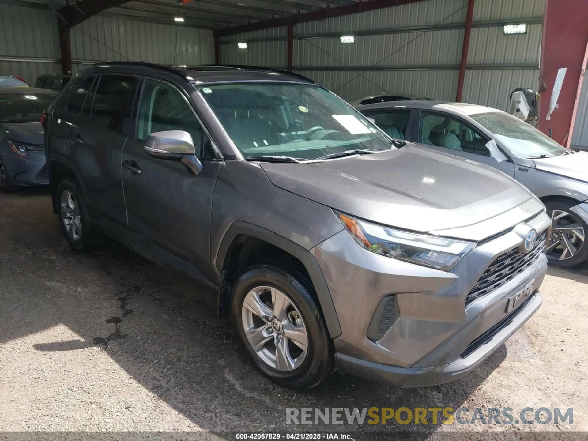 1 Photograph of a damaged car 4T3RWRFVXNU077426 TOYOTA RAV4 HYBRID 2022