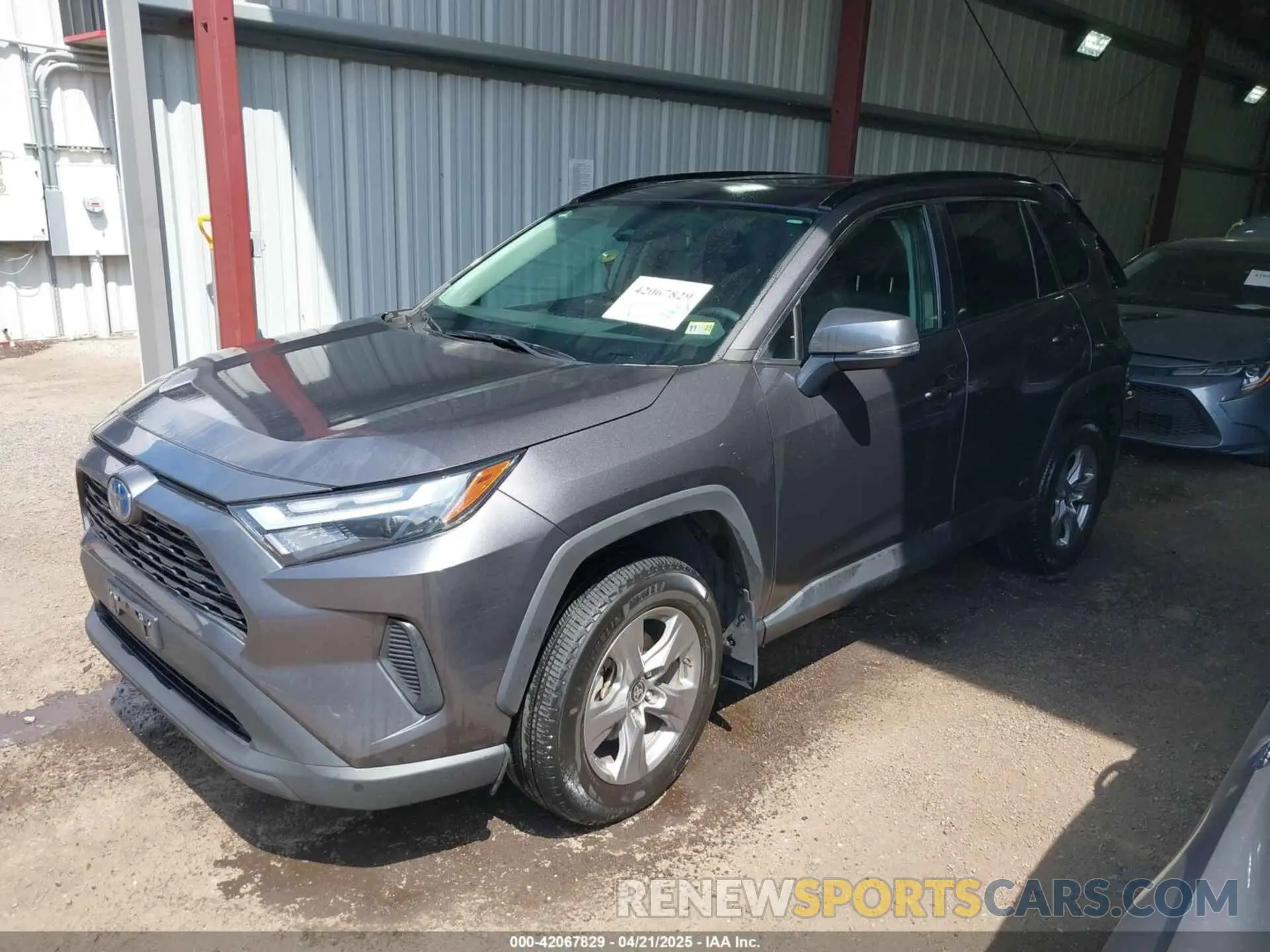 2 Photograph of a damaged car 4T3RWRFVXNU077426 TOYOTA RAV4 HYBRID 2022