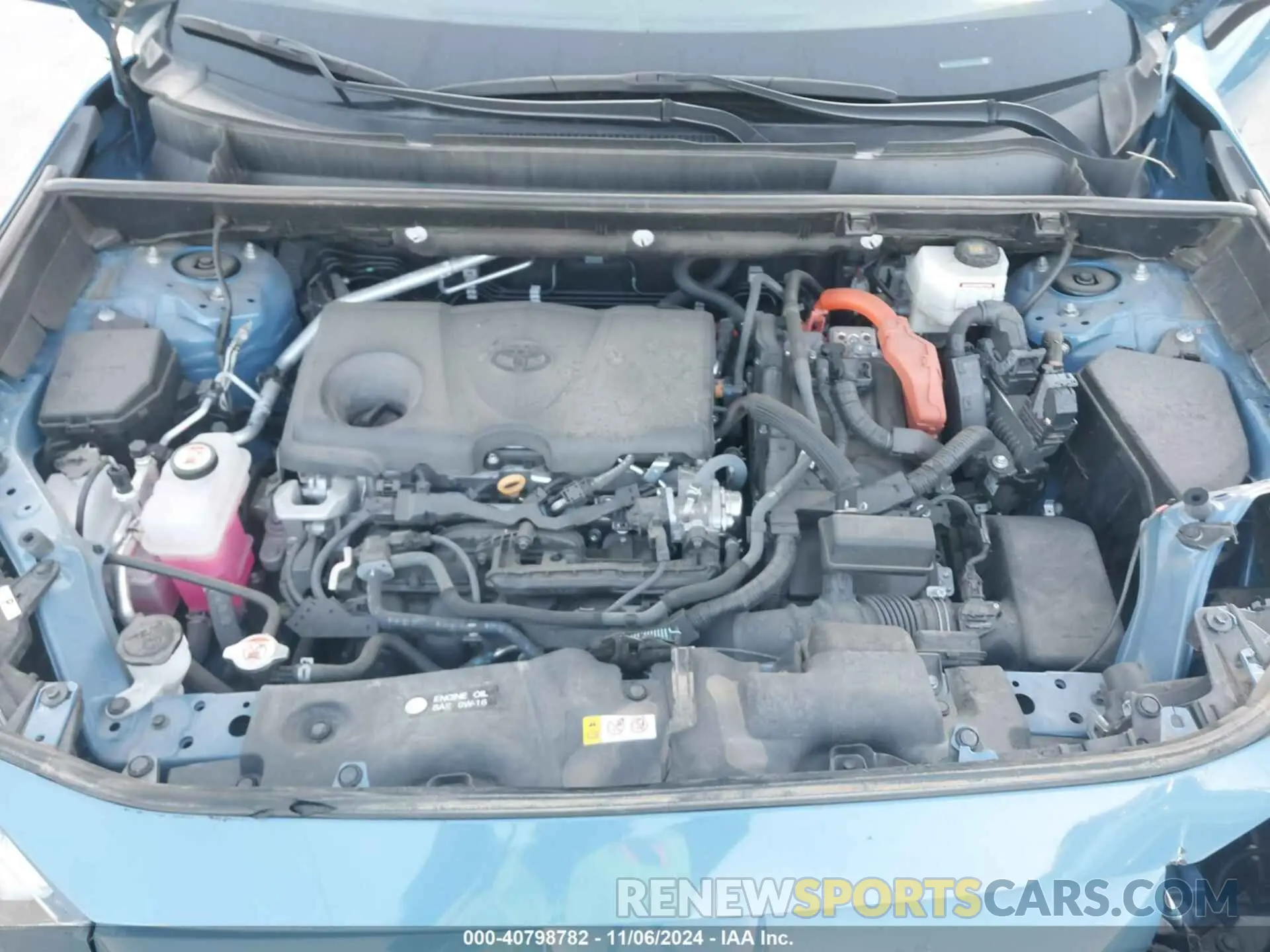 10 Photograph of a damaged car 4T3T6RFV0NU084309 TOYOTA RAV4 HYBRID 2022