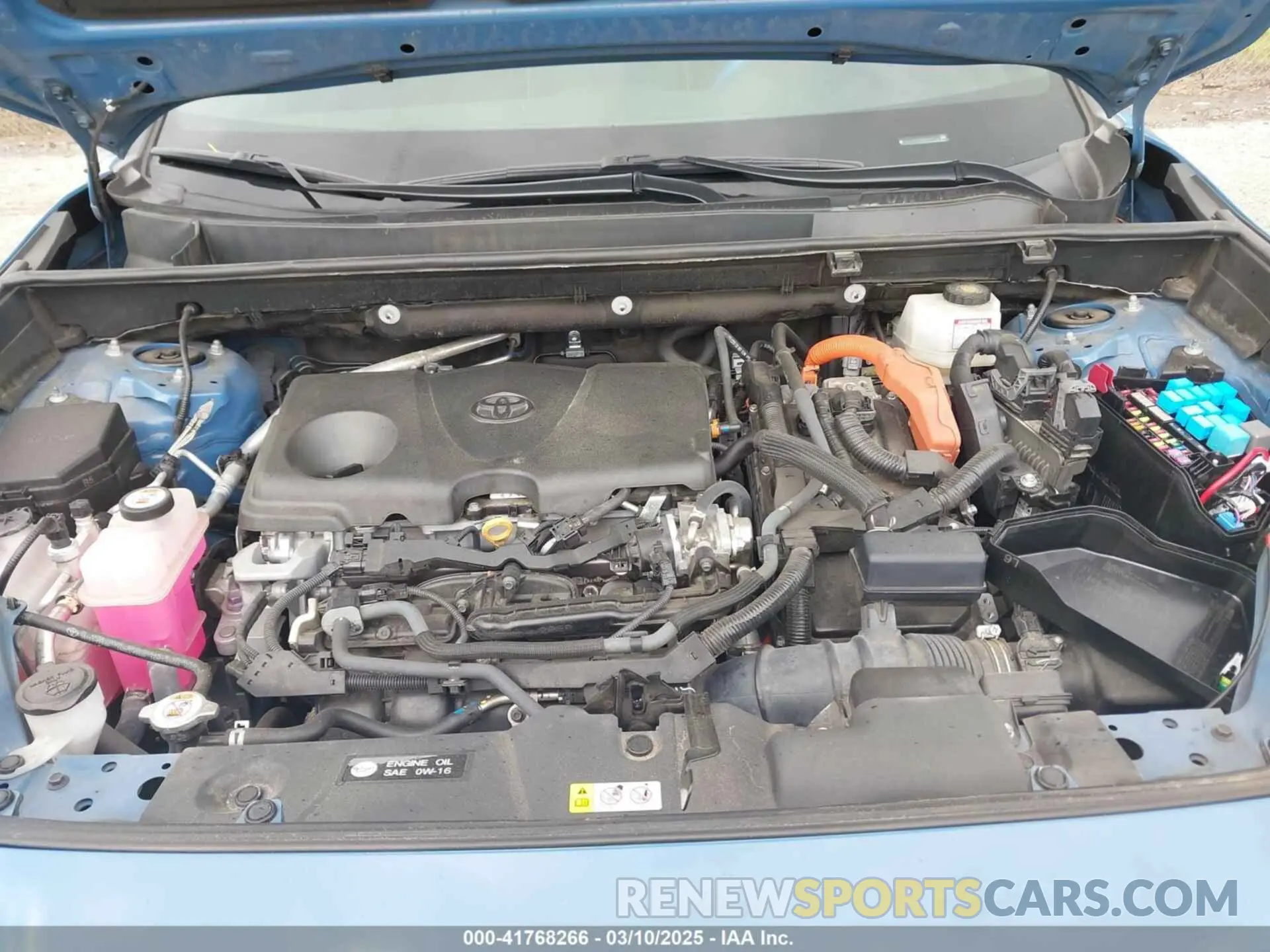 10 Photograph of a damaged car 4T3T6RFV8NU078743 TOYOTA RAV4 HYBRID 2022