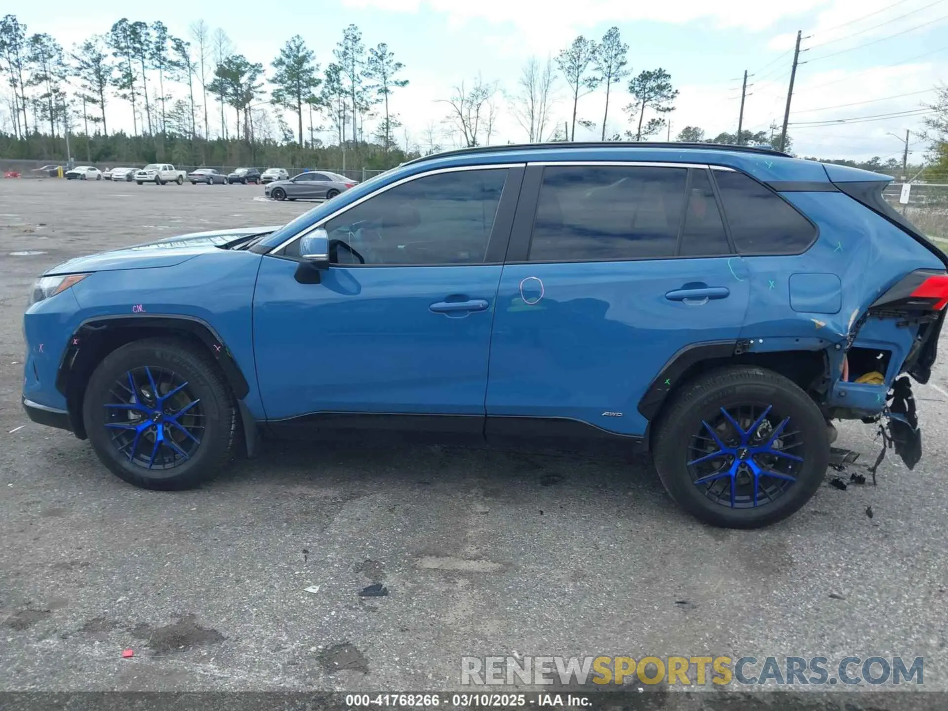 14 Photograph of a damaged car 4T3T6RFV8NU078743 TOYOTA RAV4 HYBRID 2022