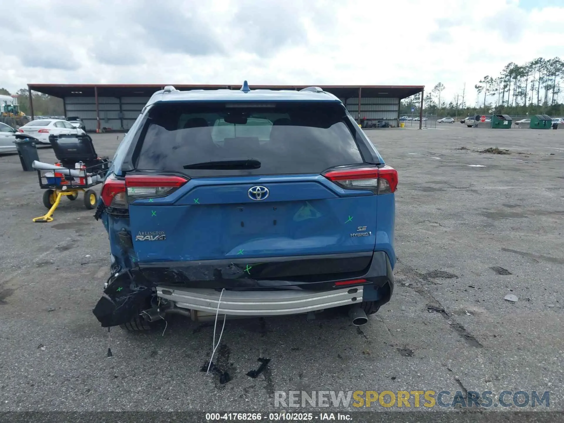 16 Photograph of a damaged car 4T3T6RFV8NU078743 TOYOTA RAV4 HYBRID 2022