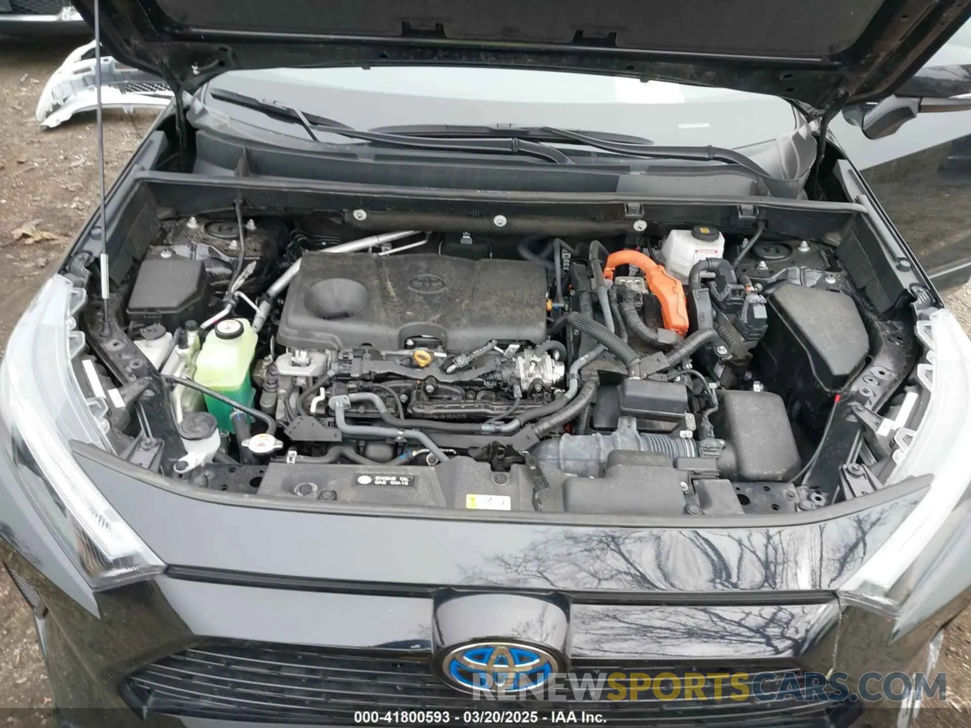 10 Photograph of a damaged car 4T3T6RFV8NU081545 TOYOTA RAV4 HYBRID 2022