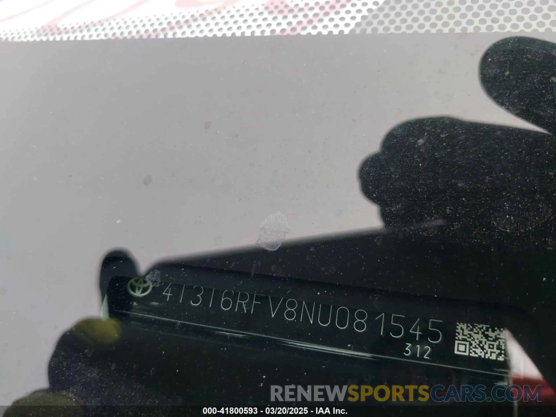 17 Photograph of a damaged car 4T3T6RFV8NU081545 TOYOTA RAV4 HYBRID 2022