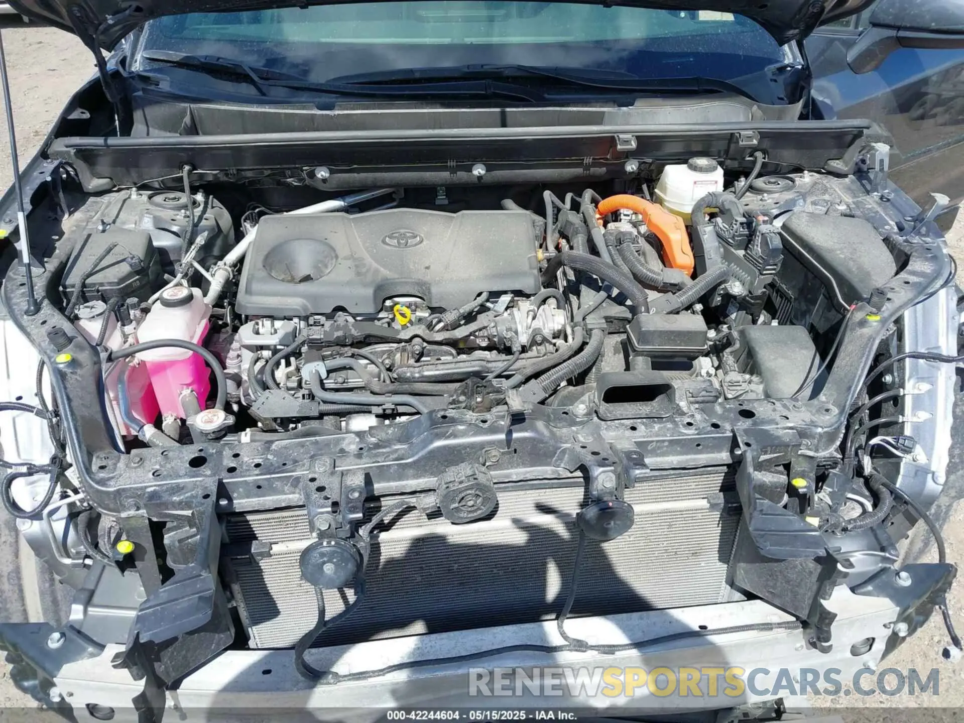 10 Photograph of a damaged car JTM16RFV0ND070012 TOYOTA RAV4 HYBRID 2022