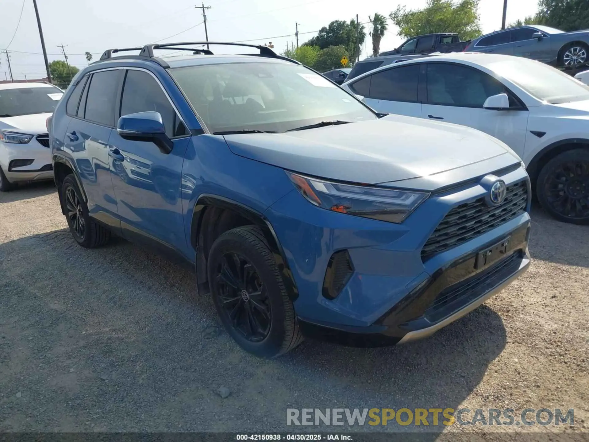 1 Photograph of a damaged car JTM16RFV0ND071693 TOYOTA RAV4 HYBRID 2022