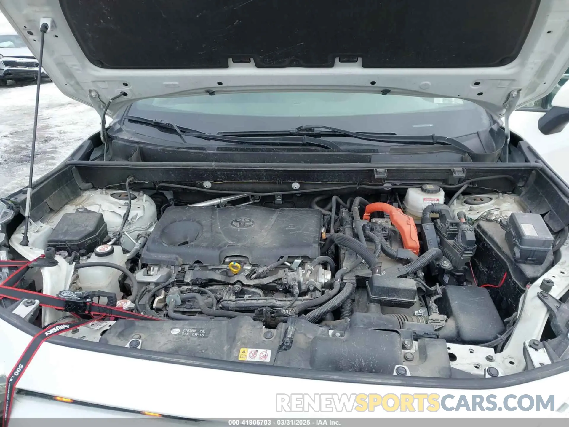 10 Photograph of a damaged car JTM16RFV1ND523702 TOYOTA RAV4 HYBRID 2022