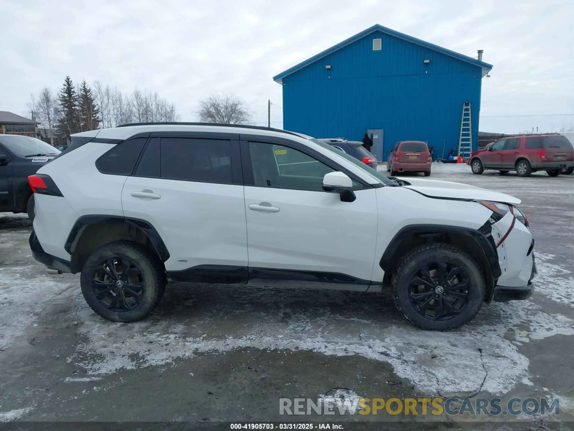 13 Photograph of a damaged car JTM16RFV1ND523702 TOYOTA RAV4 HYBRID 2022
