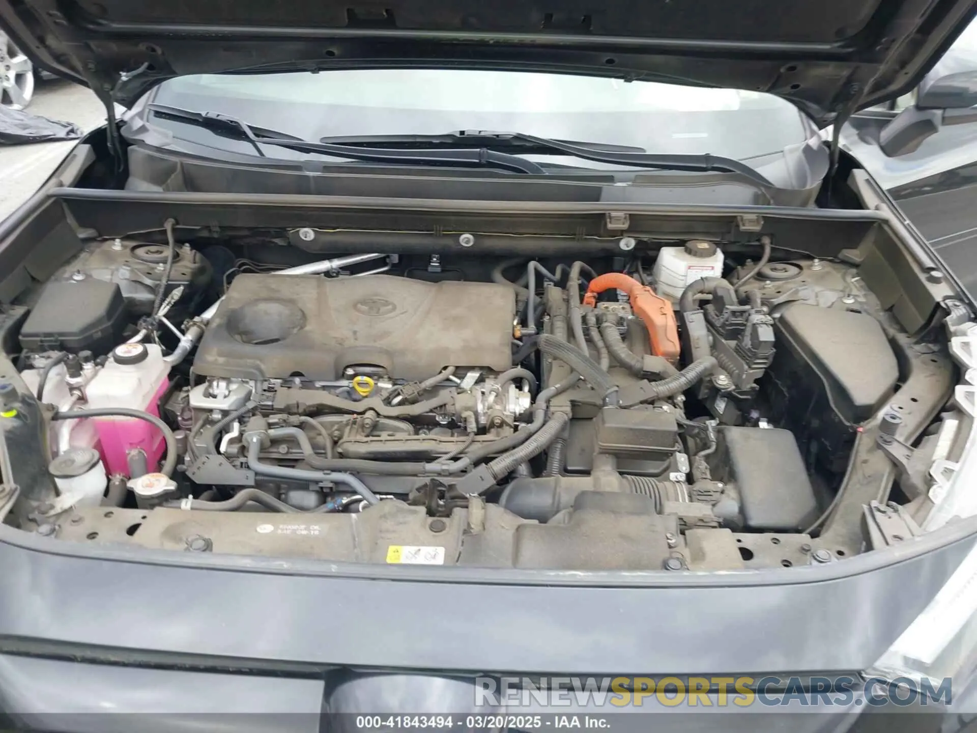 10 Photograph of a damaged car JTM16RFV8ND056777 TOYOTA RAV4 HYBRID 2022