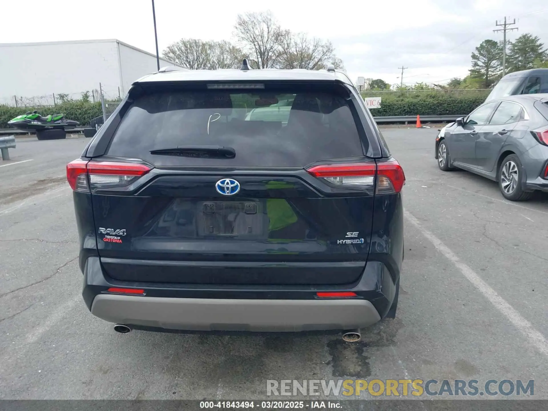 15 Photograph of a damaged car JTM16RFV8ND056777 TOYOTA RAV4 HYBRID 2022