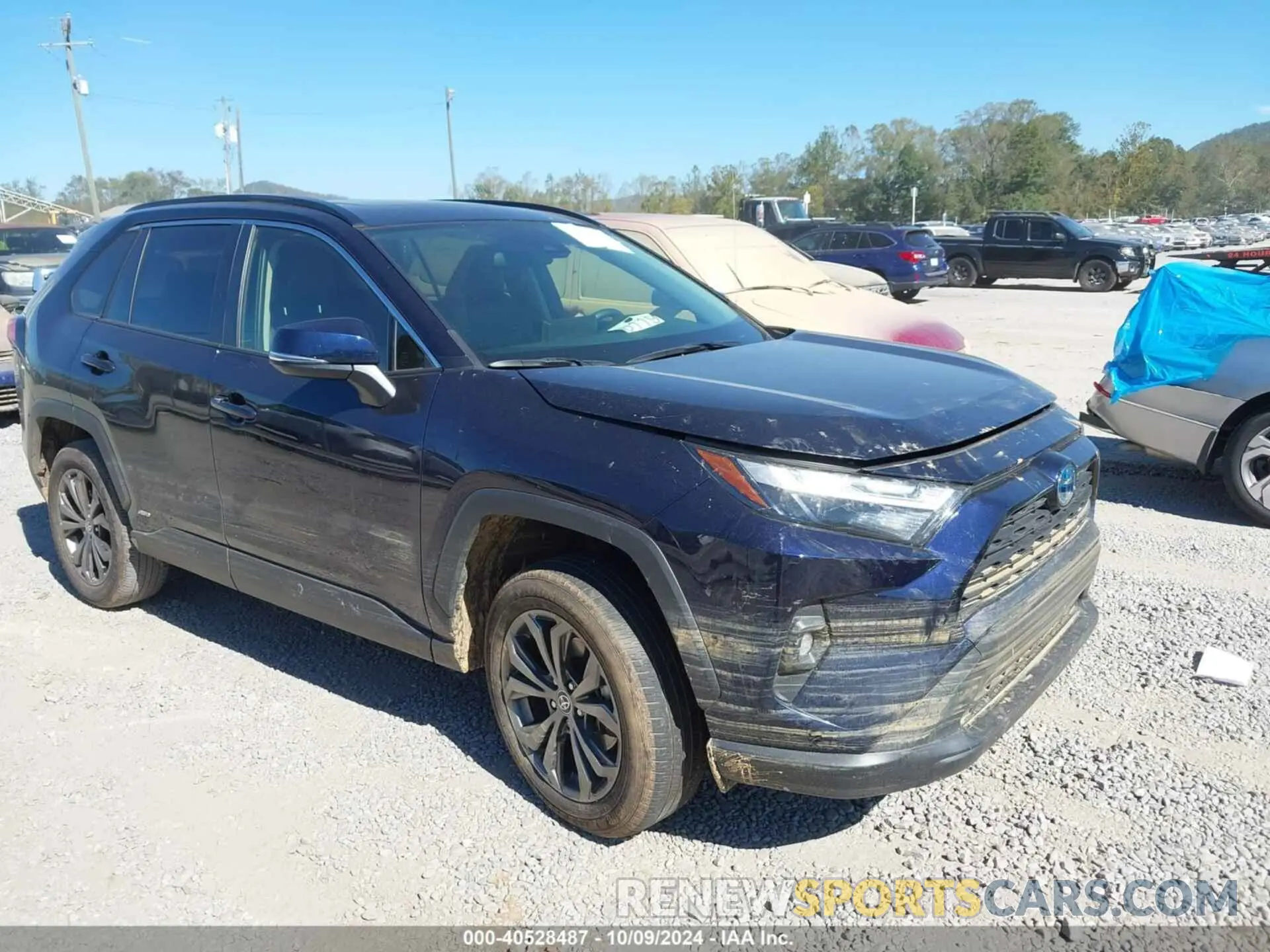 1 Photograph of a damaged car JTMB6RFV0ND068619 TOYOTA RAV4 HYBRID 2022