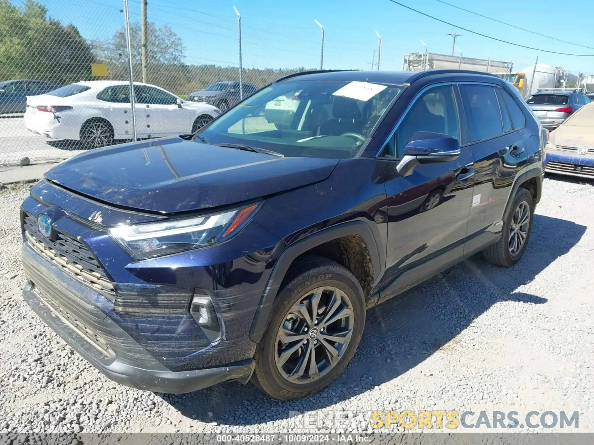 2 Photograph of a damaged car JTMB6RFV0ND068619 TOYOTA RAV4 HYBRID 2022