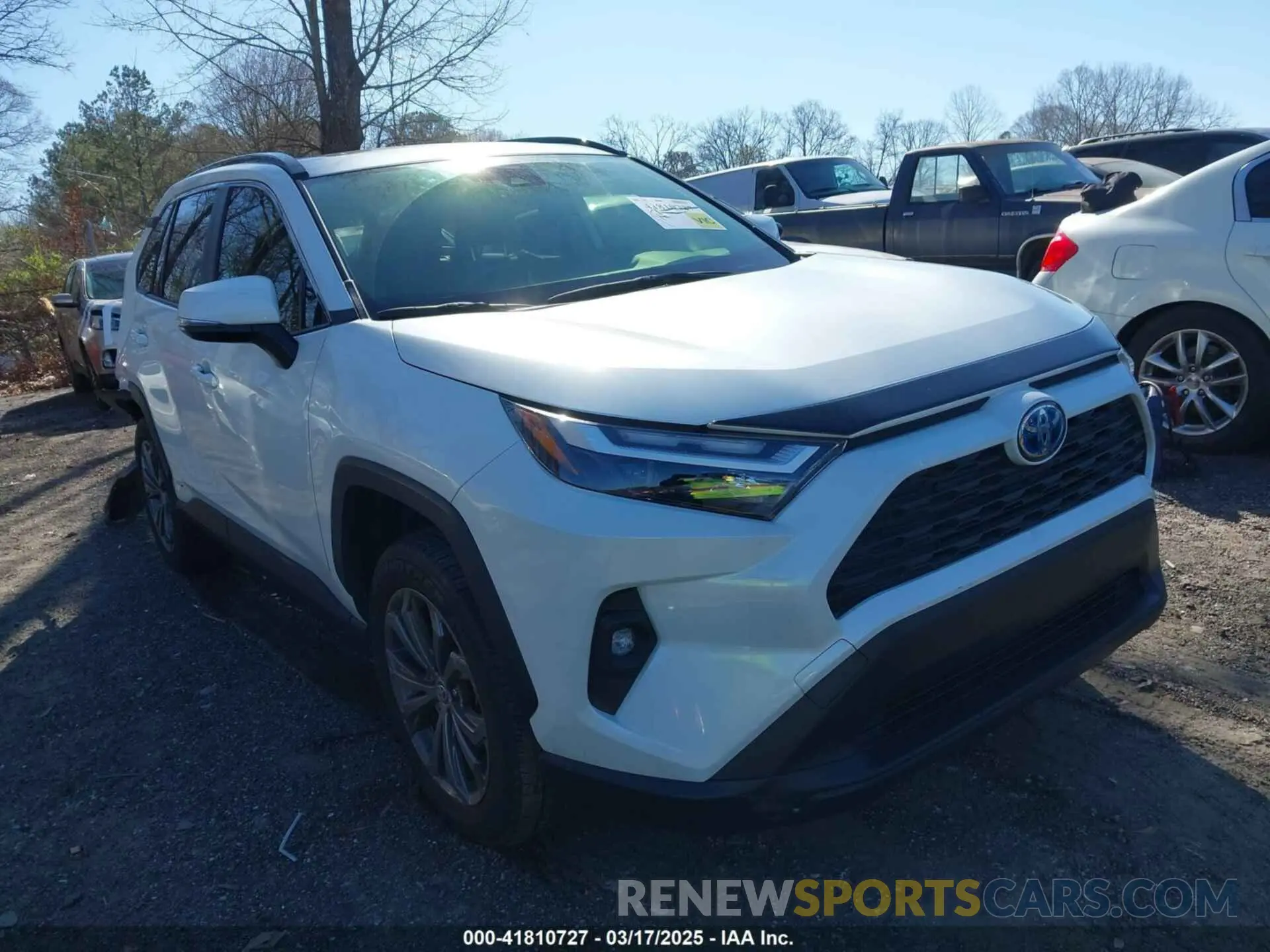 1 Photograph of a damaged car JTMB6RFV0ND077627 TOYOTA RAV4 HYBRID 2022