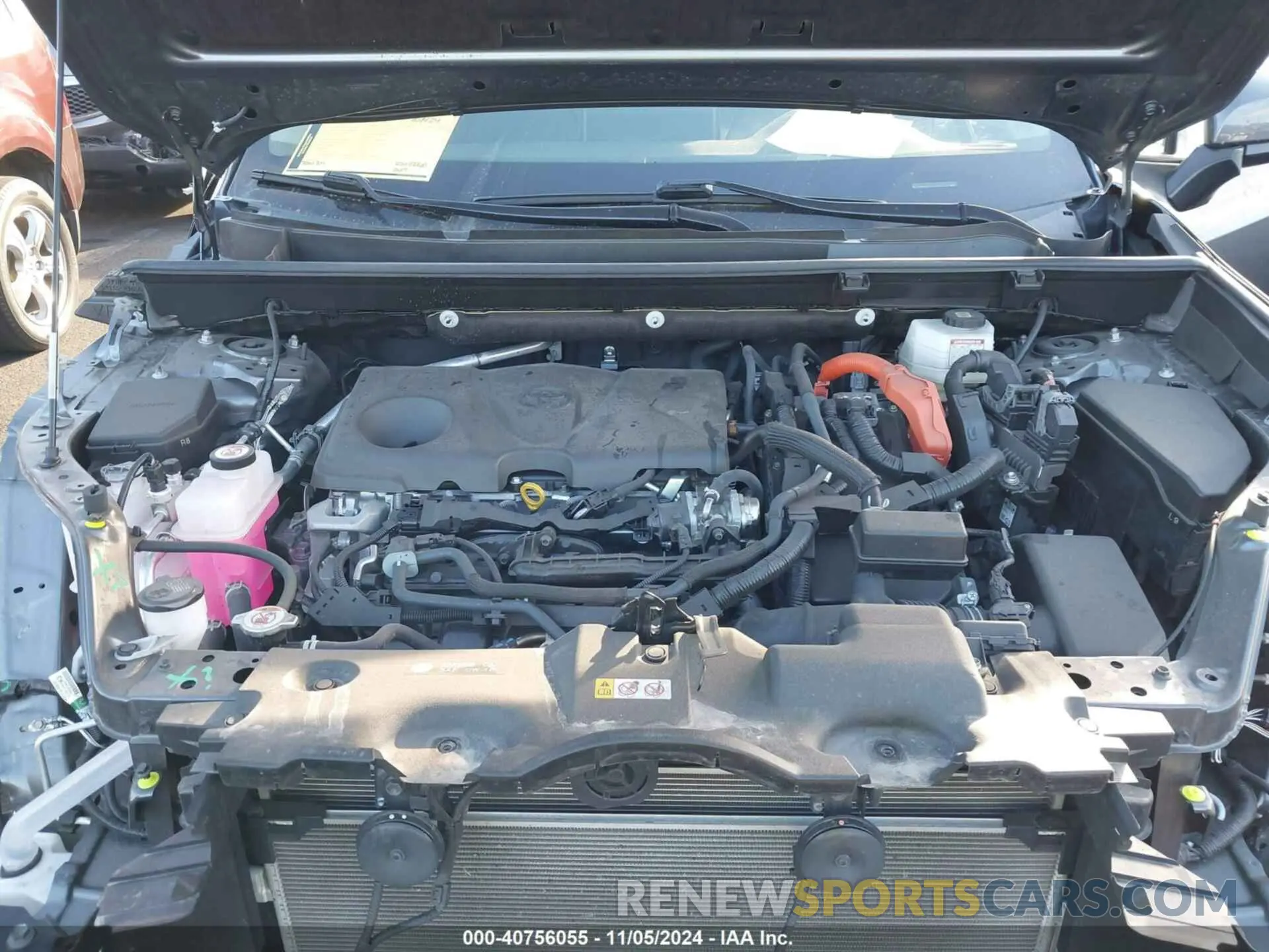 10 Photograph of a damaged car JTMB6RFV1ND073764 TOYOTA RAV4 HYBRID 2022