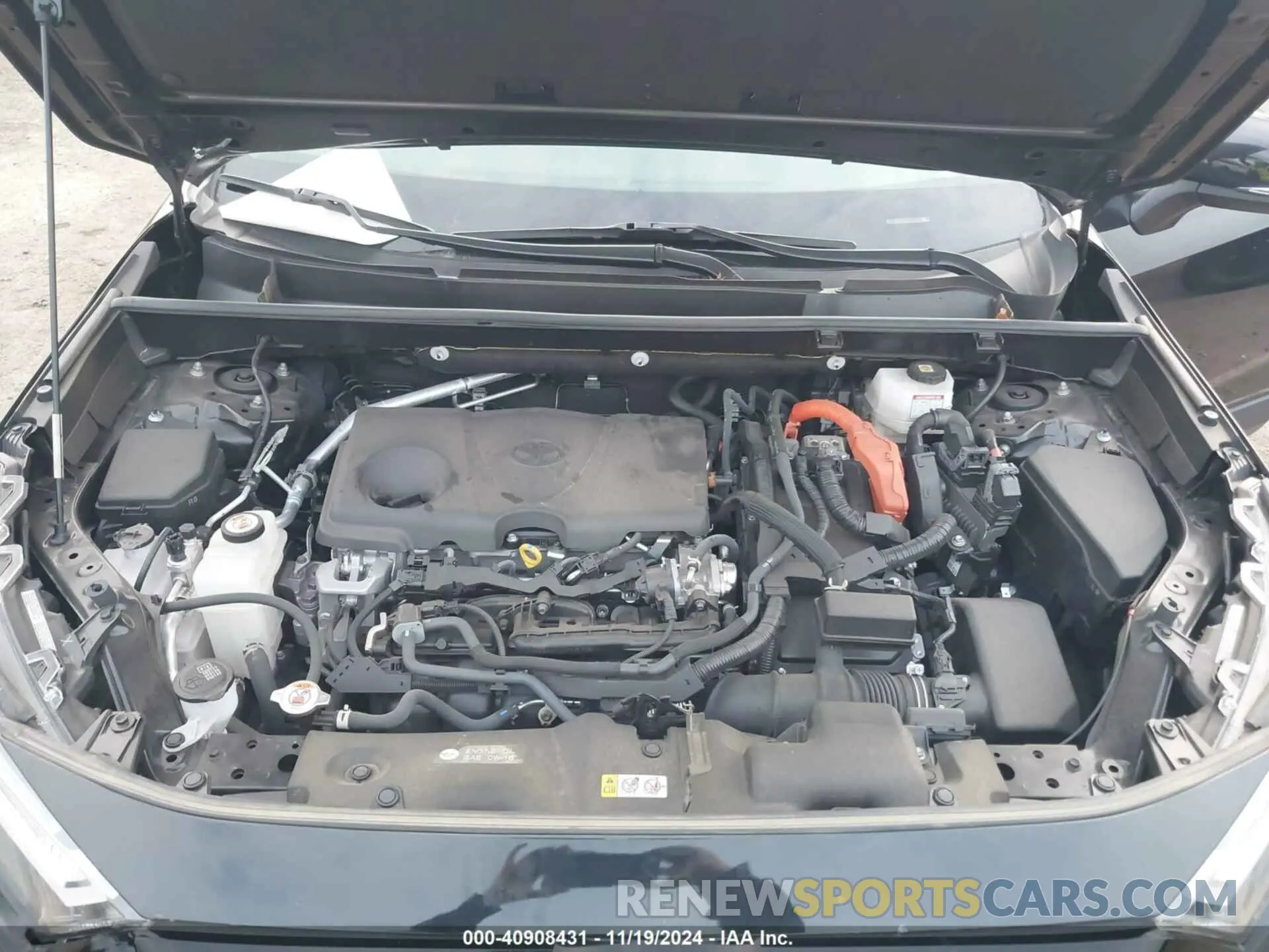 10 Photograph of a damaged car JTMB6RFV3ND050728 TOYOTA RAV4 HYBRID 2022
