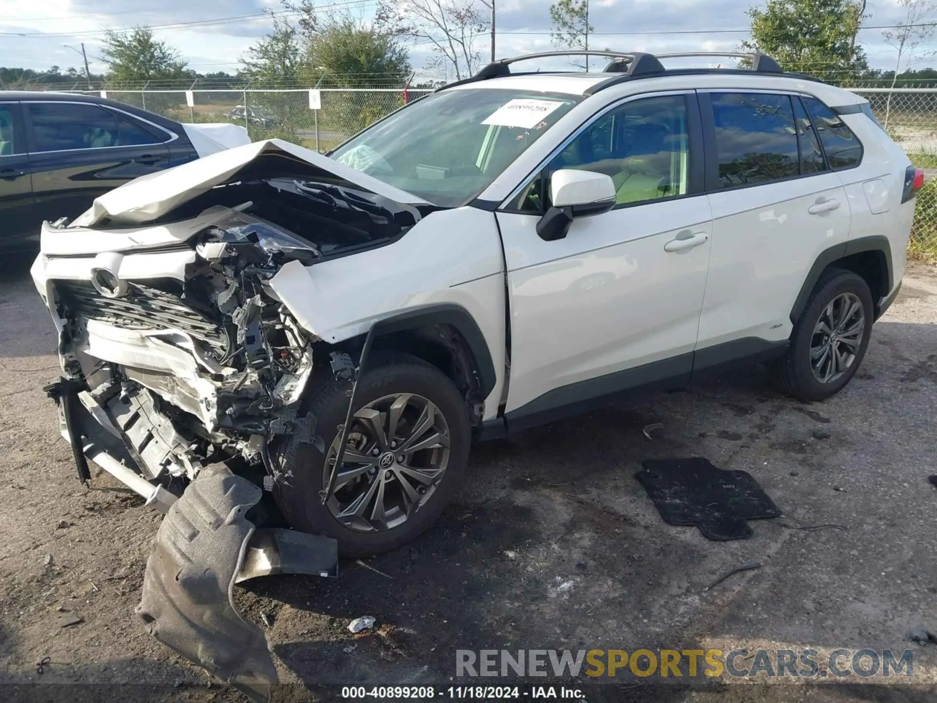 2 Photograph of a damaged car JTMB6RFV7ND533283 TOYOTA RAV4 HYBRID 2022