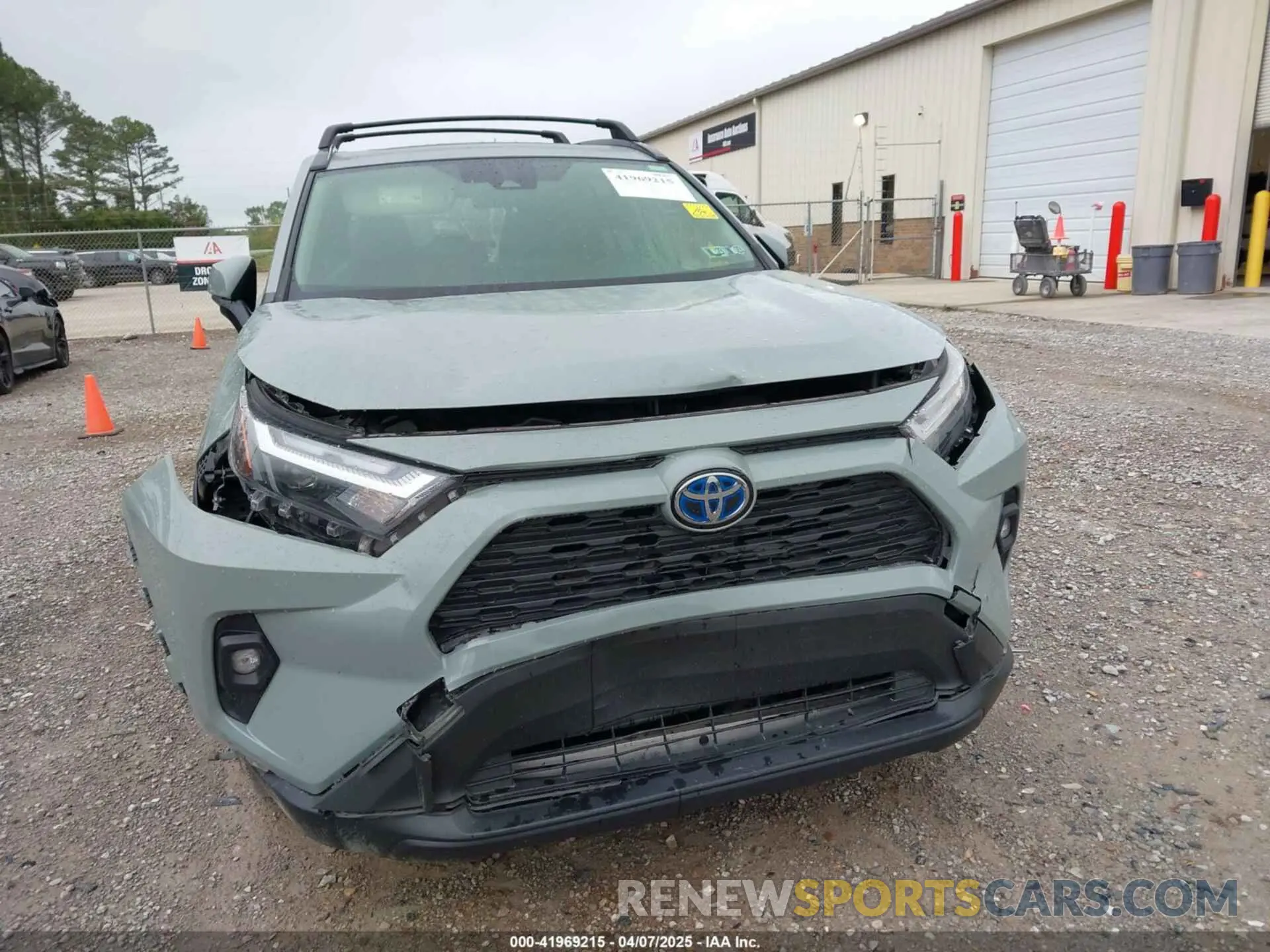 6 Photograph of a damaged car JTMB6RFVXND052153 TOYOTA RAV4 HYBRID 2022