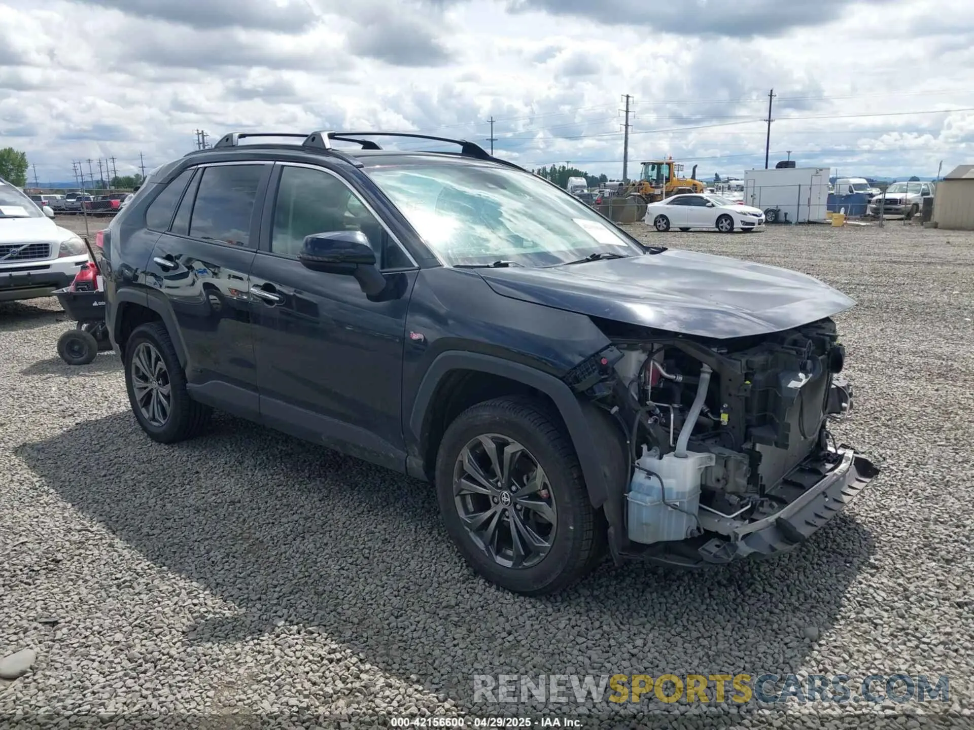 1 Photograph of a damaged car JTMD6RFV0NJ019432 TOYOTA RAV4 HYBRID 2022