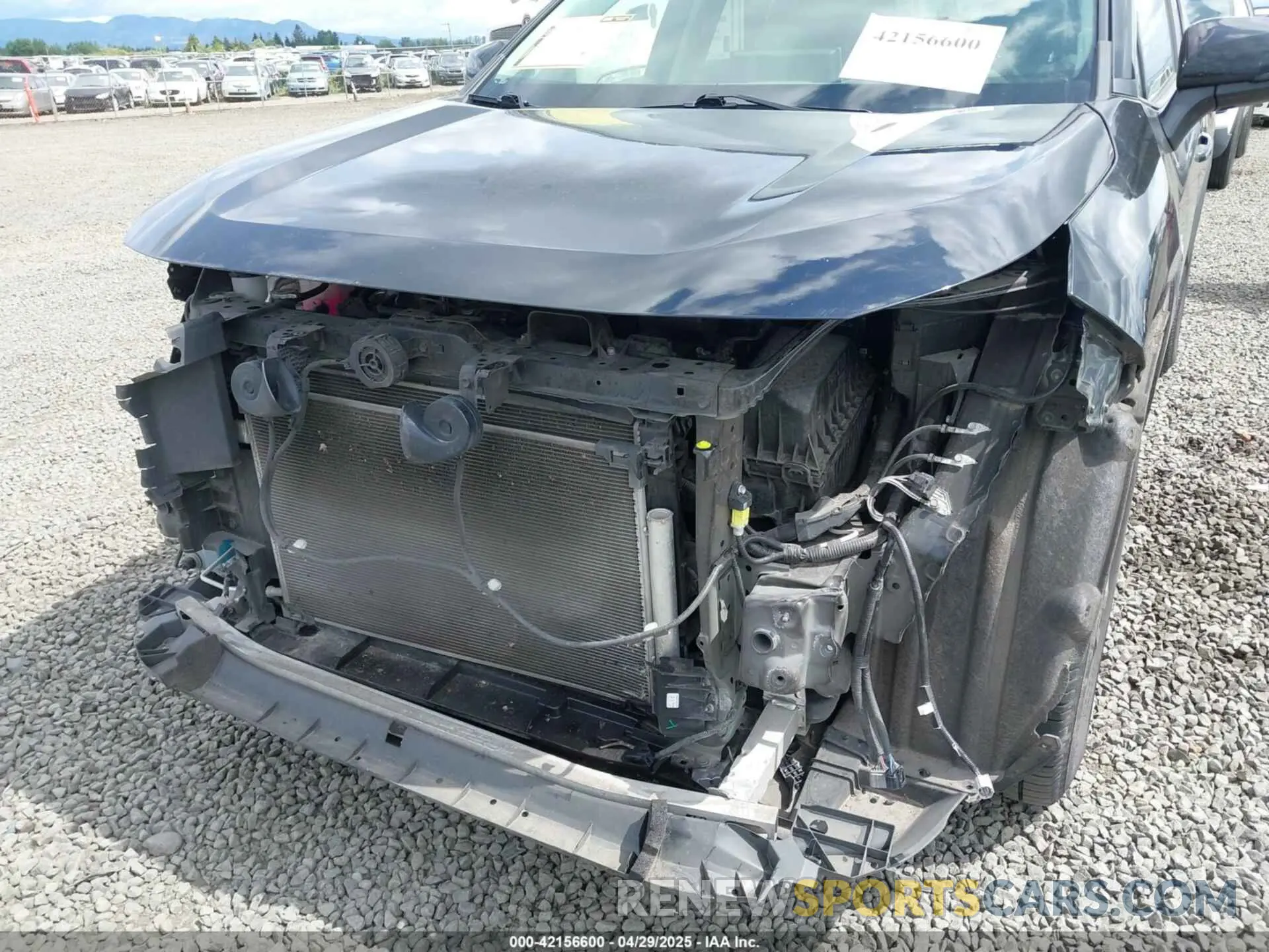 6 Photograph of a damaged car JTMD6RFV0NJ019432 TOYOTA RAV4 HYBRID 2022