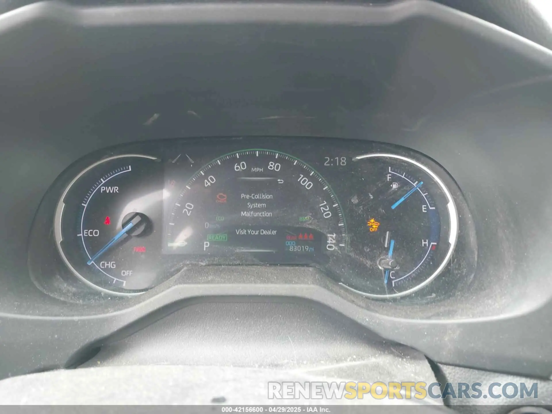 7 Photograph of a damaged car JTMD6RFV0NJ019432 TOYOTA RAV4 HYBRID 2022