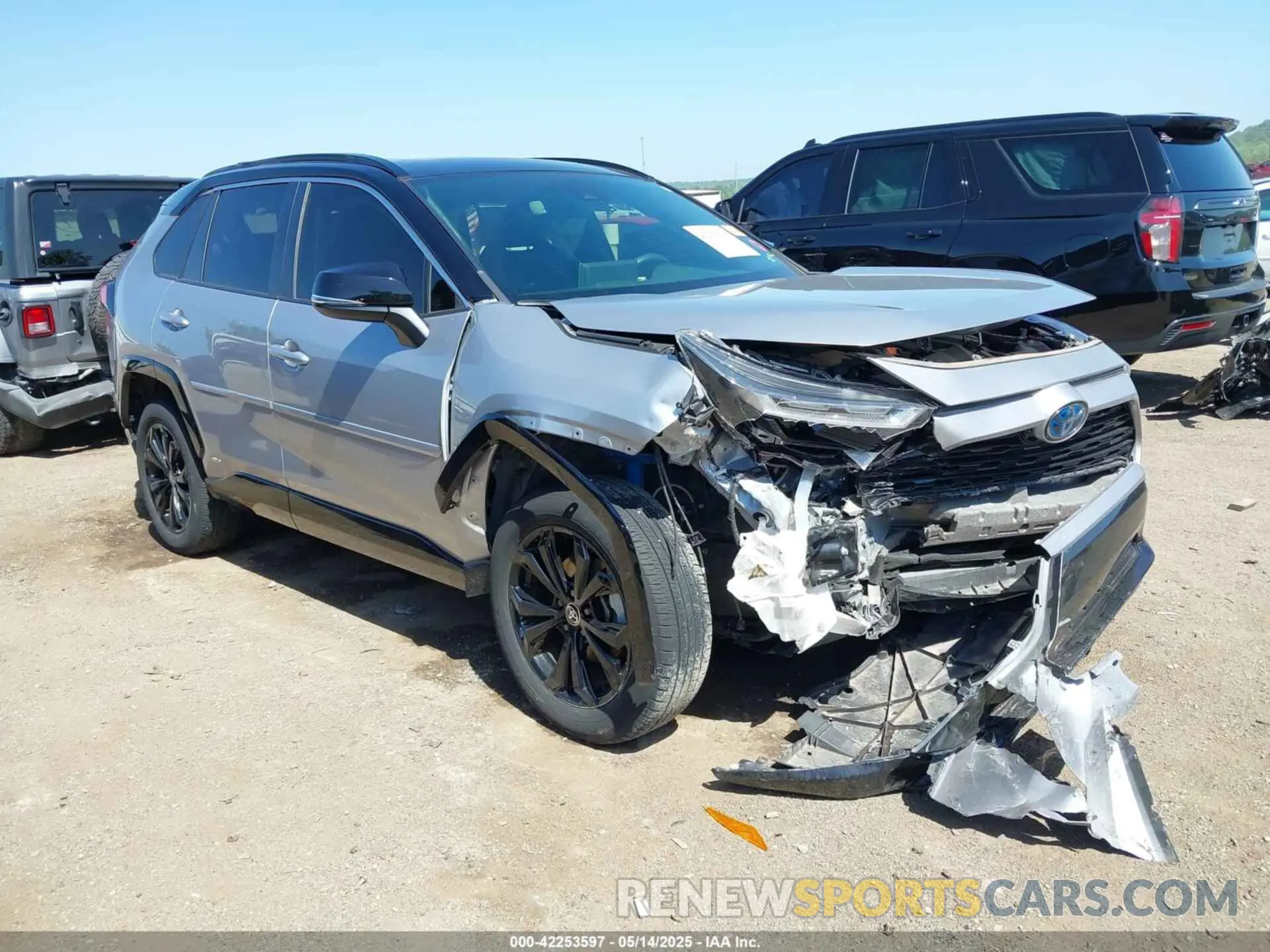1 Photograph of a damaged car JTME6RFV1ND520168 TOYOTA RAV4 HYBRID 2022