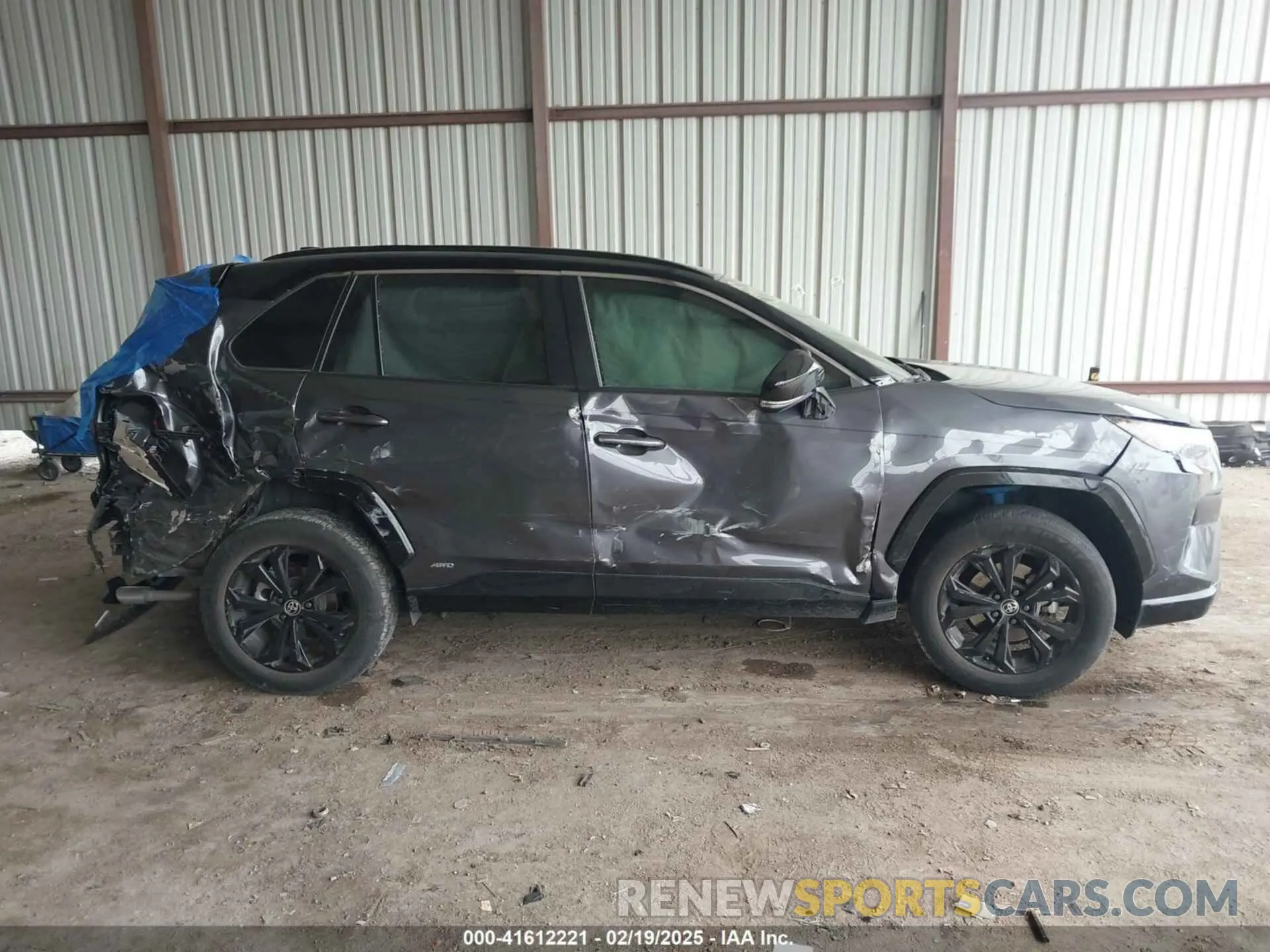 13 Photograph of a damaged car JTME6RFV1ND526648 TOYOTA RAV4 HYBRID 2022