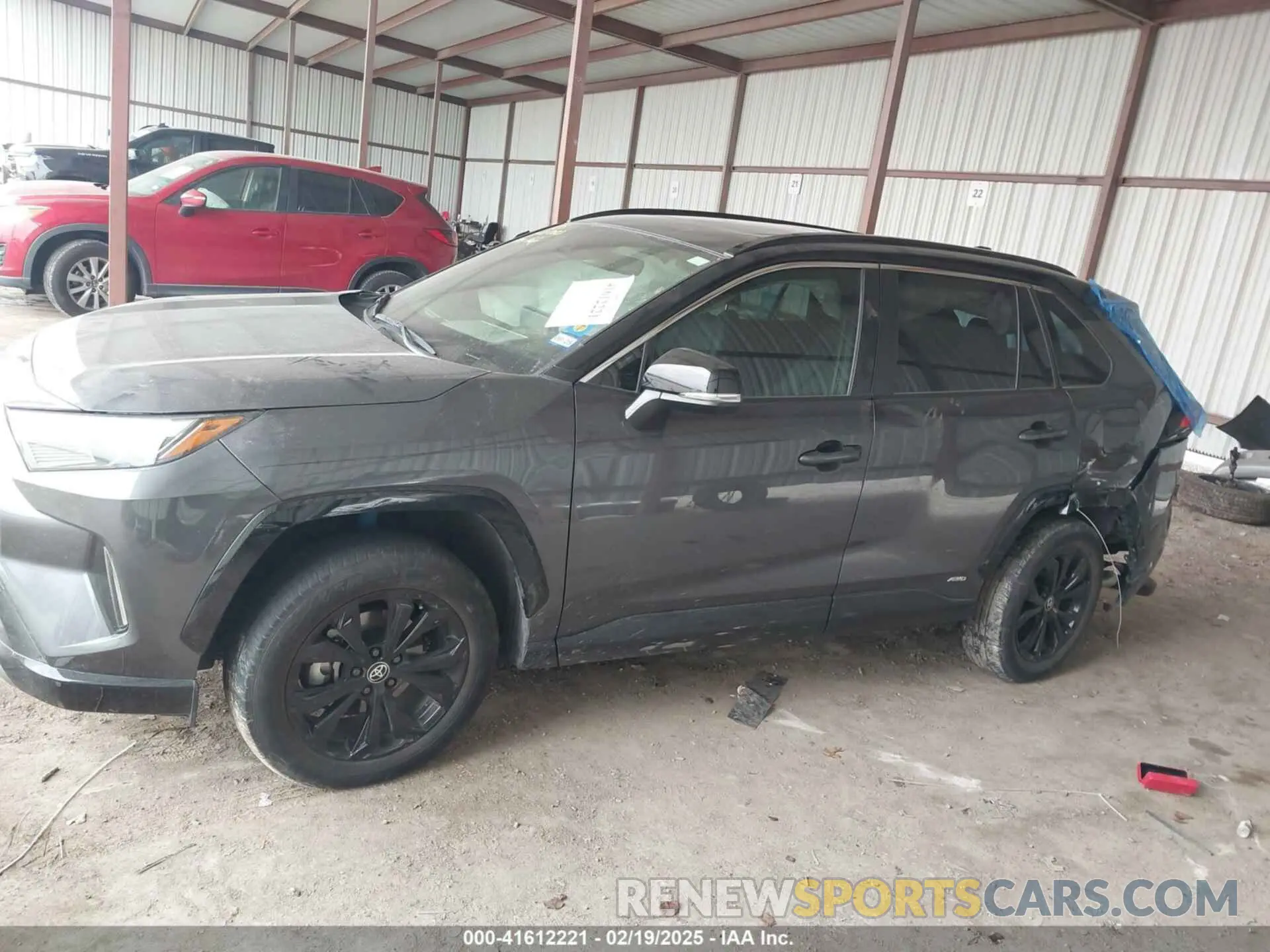 14 Photograph of a damaged car JTME6RFV1ND526648 TOYOTA RAV4 HYBRID 2022