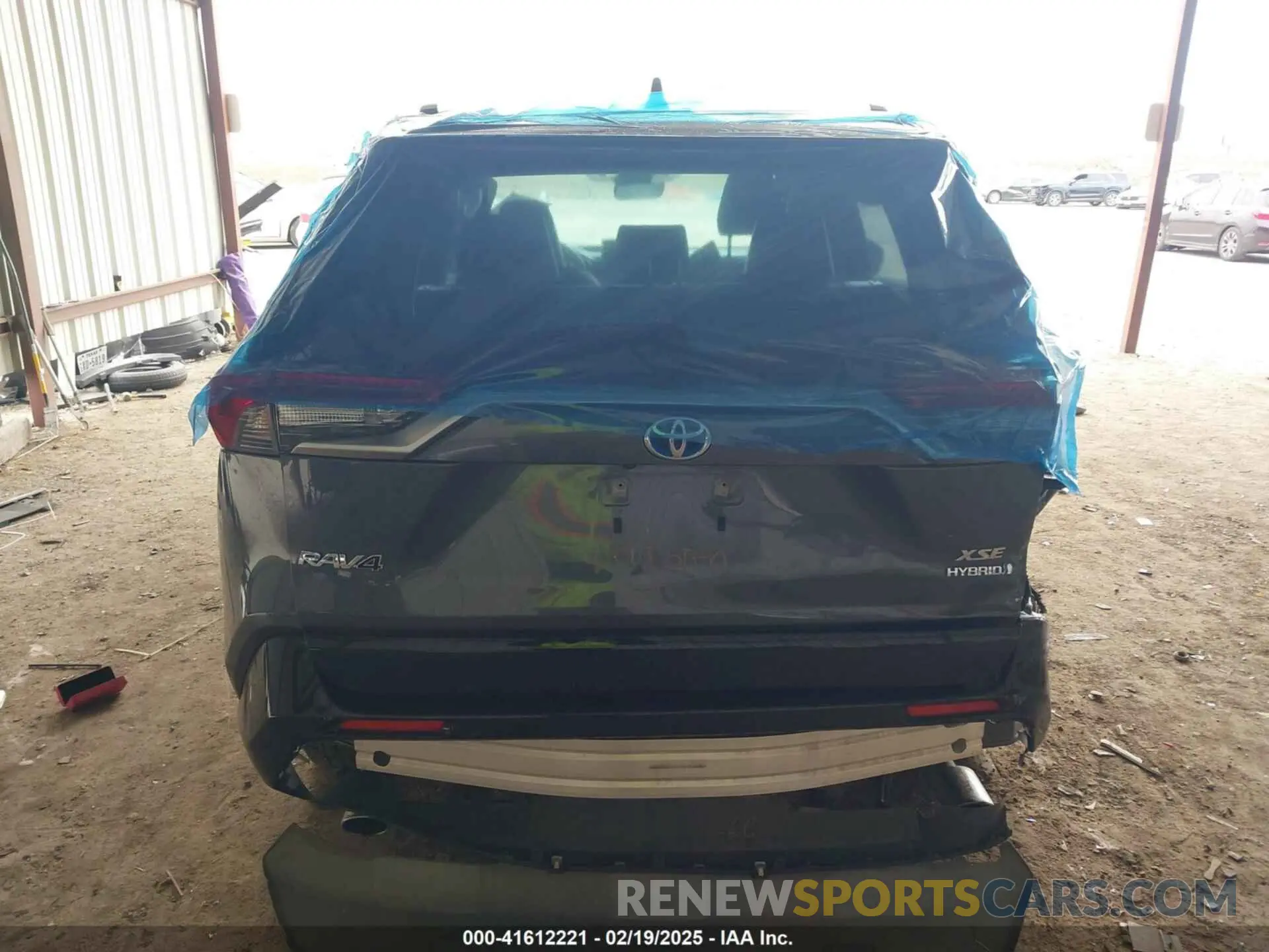 16 Photograph of a damaged car JTME6RFV1ND526648 TOYOTA RAV4 HYBRID 2022