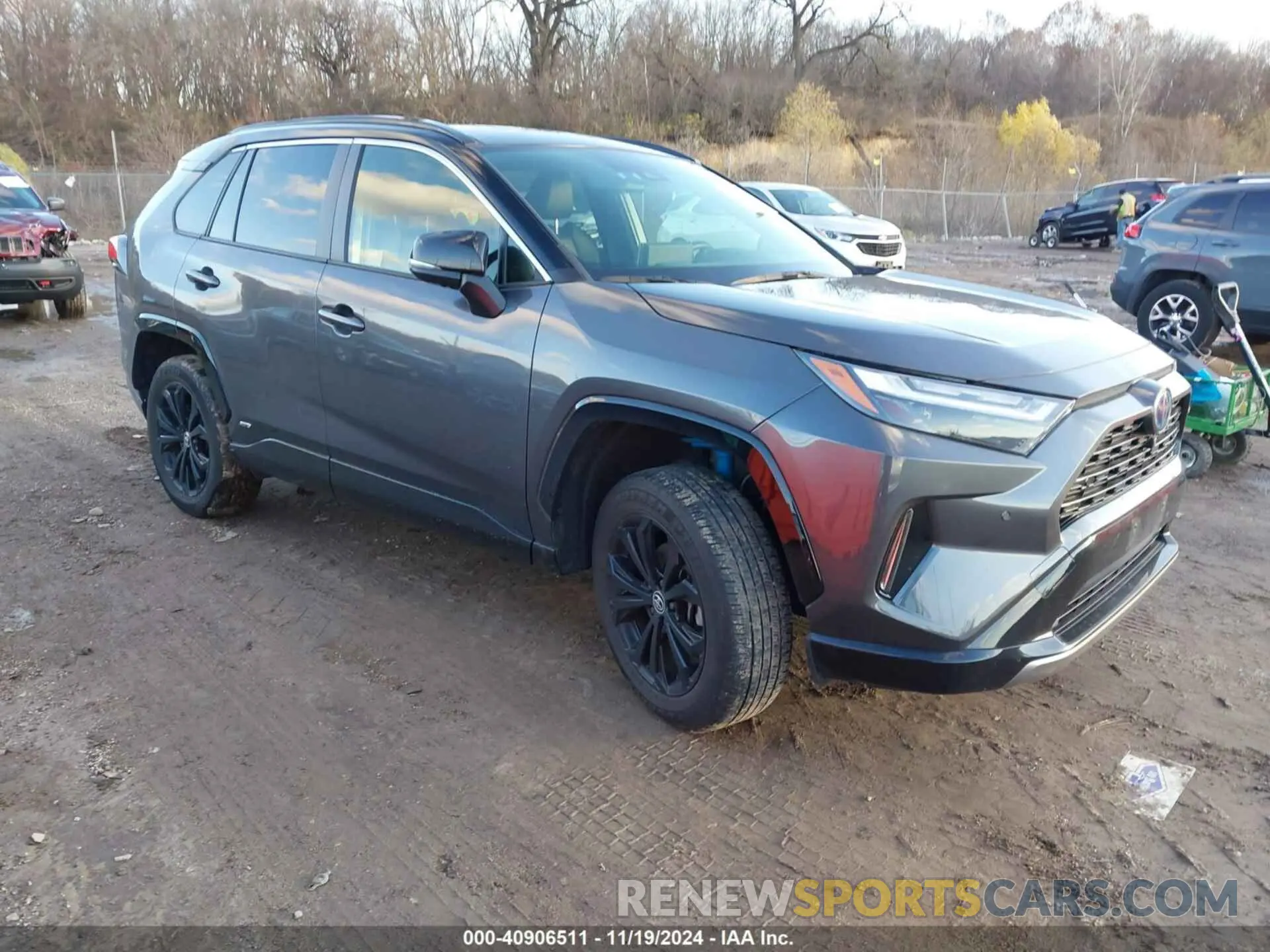 1 Photograph of a damaged car JTME6RFV4NJ019518 TOYOTA RAV4 HYBRID 2022