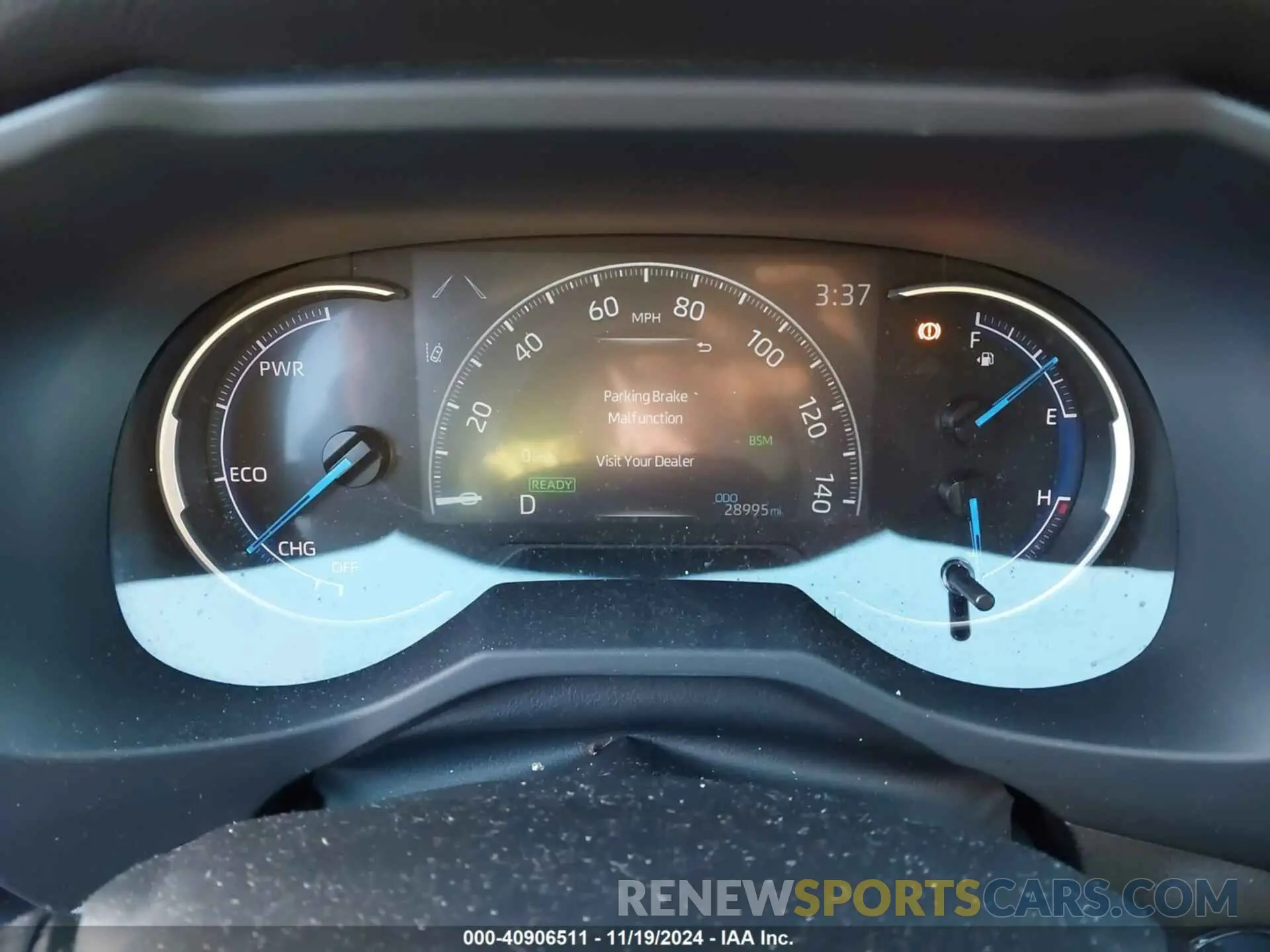 7 Photograph of a damaged car JTME6RFV4NJ019518 TOYOTA RAV4 HYBRID 2022